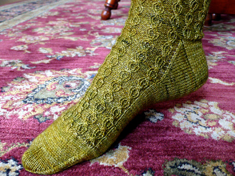 French Quarter Sock <br/><small>knitting pattern</small>