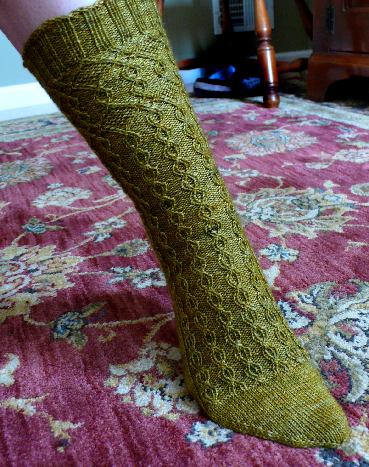 French Quarter Sock <br/><small>knitting pattern</small>