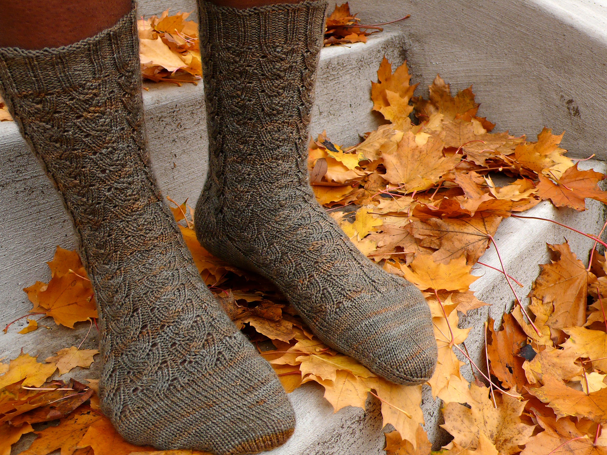 Hayrick Sock <br/><small>knitting pattern</small>