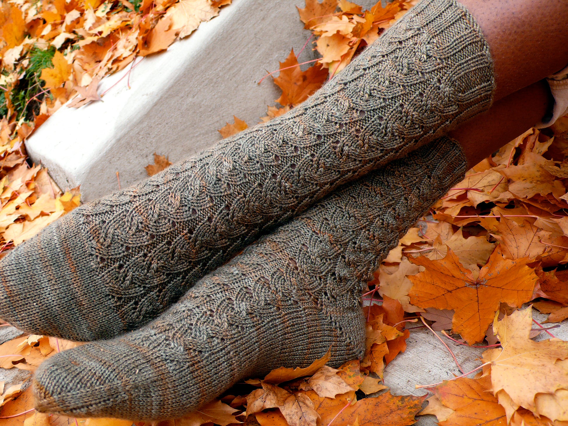 Hayrick Sock <br/><small>knitting pattern</small>
