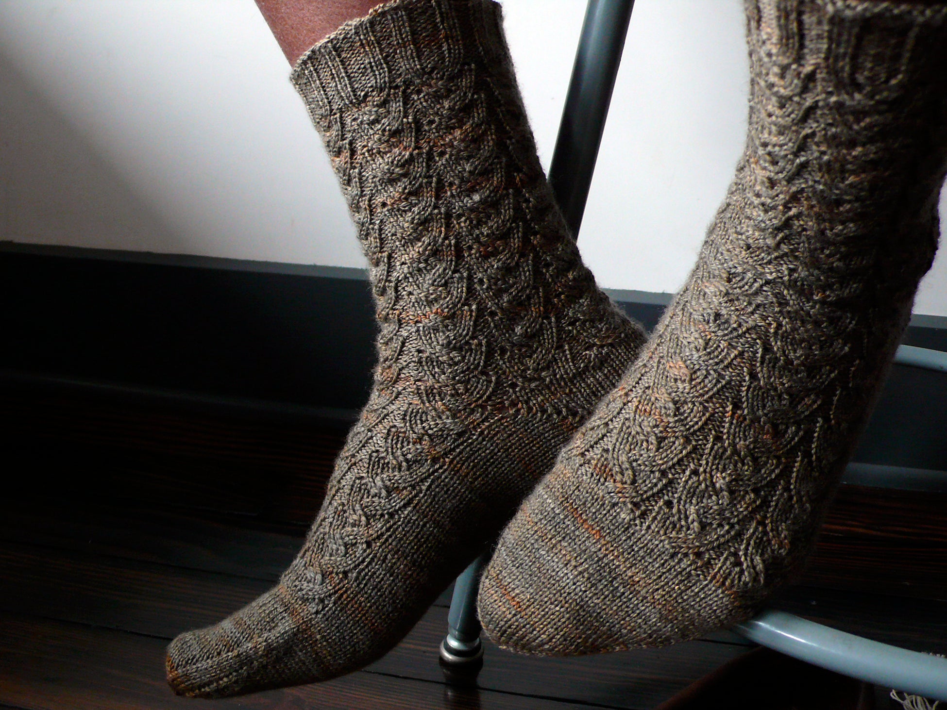 Hayrick Sock <br/><small>knitting pattern</small>