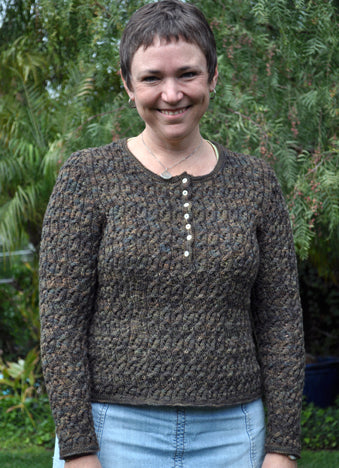 Henley with a Twist <br/><small>knitting pattern</small>