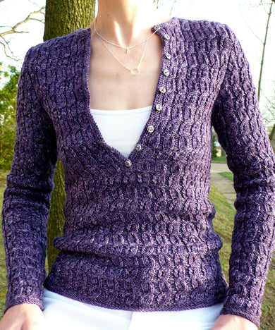 Henley with a Twist <br/><small>knitting pattern</small>