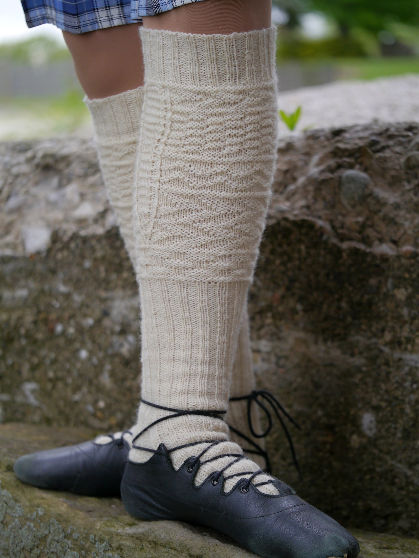 Hornpipe Gansey Sock <br/><small>knitting pattern</small>