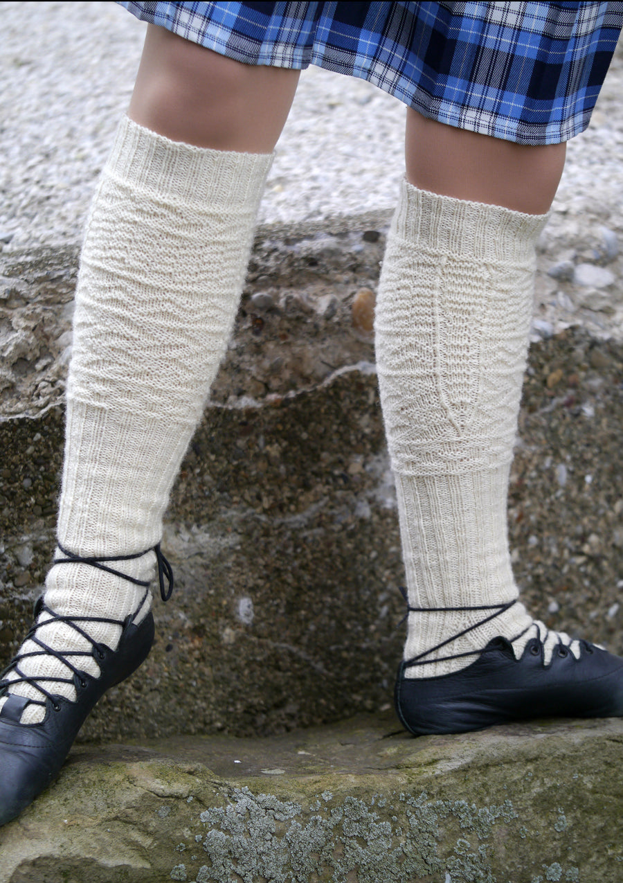 Hornpipe Gansey Sock <br/><small>knitting pattern</small>