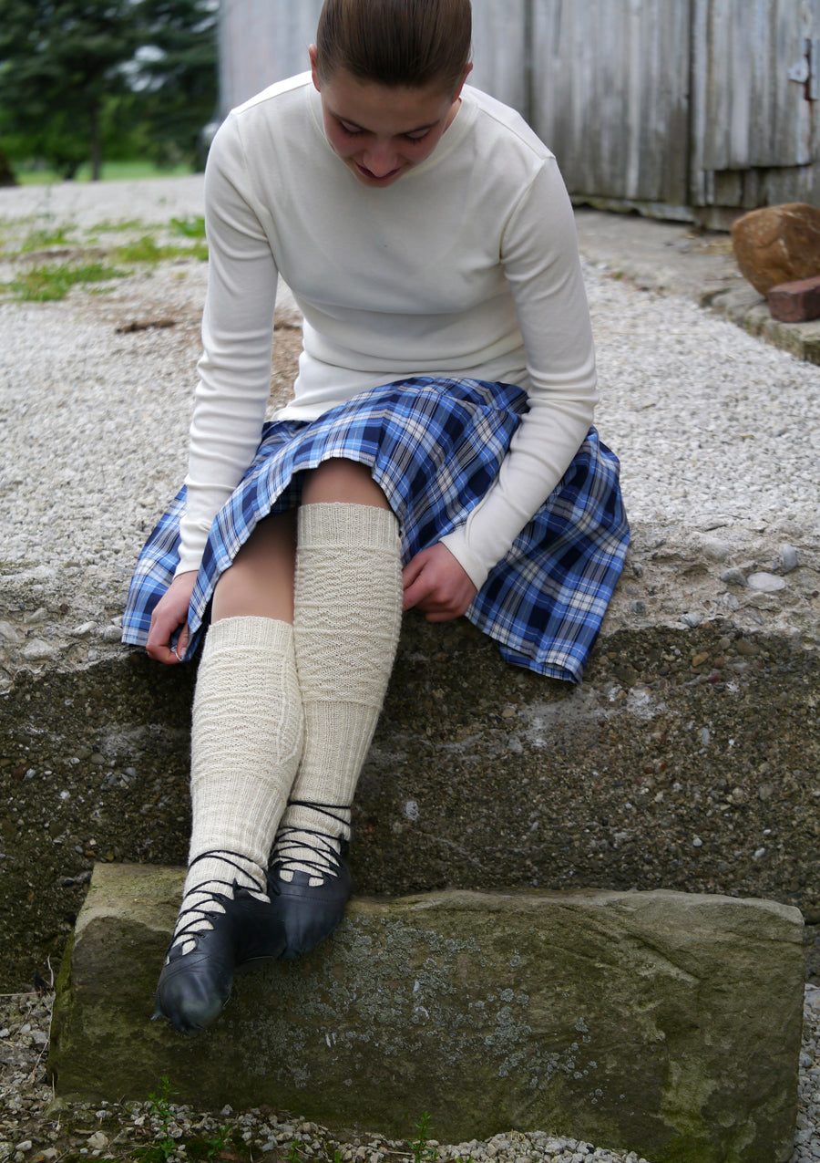 Hornpipe Gansey Sock <br/><small>knitting pattern</small>