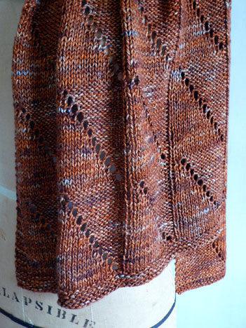 Hypoteneuse Stole/Scarf <br/><small>knitting pattern</small>