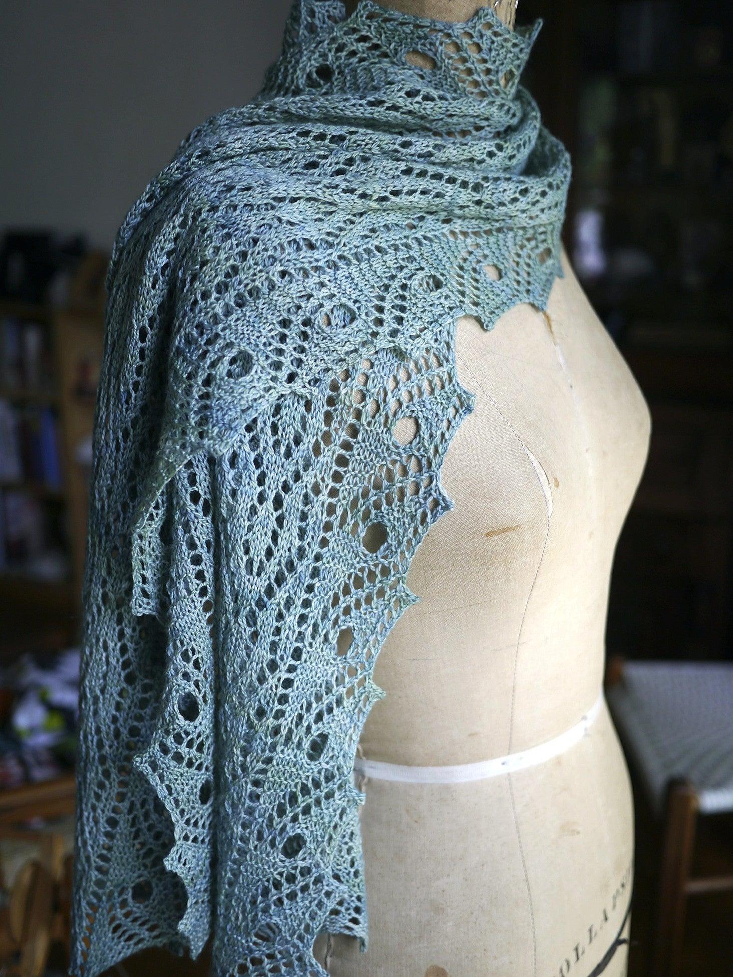 Isadora Lace Scarf <br/><small>knitting pattern</small>