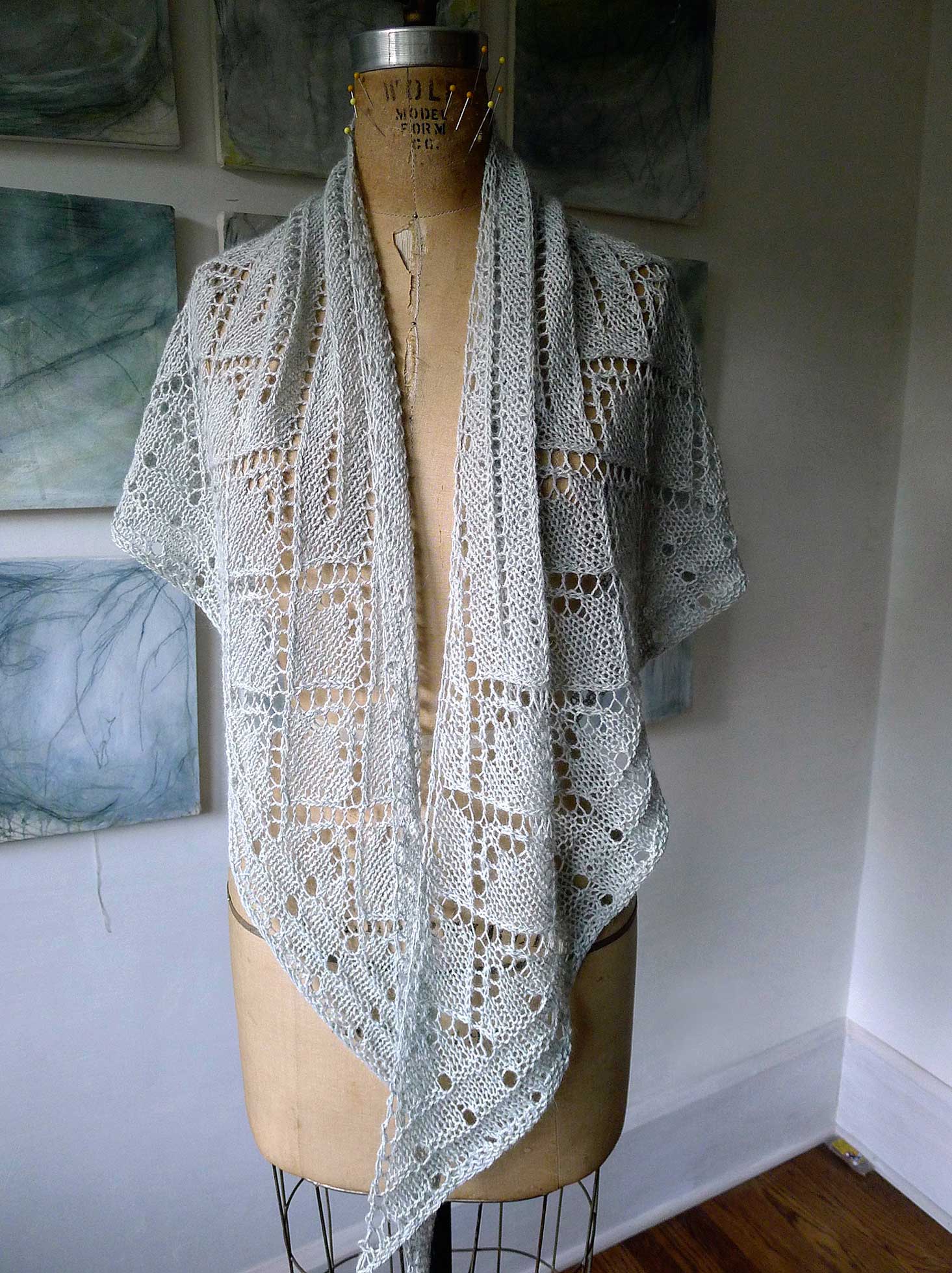 Krokos Triangle <br/><small>knitting pattern</small>