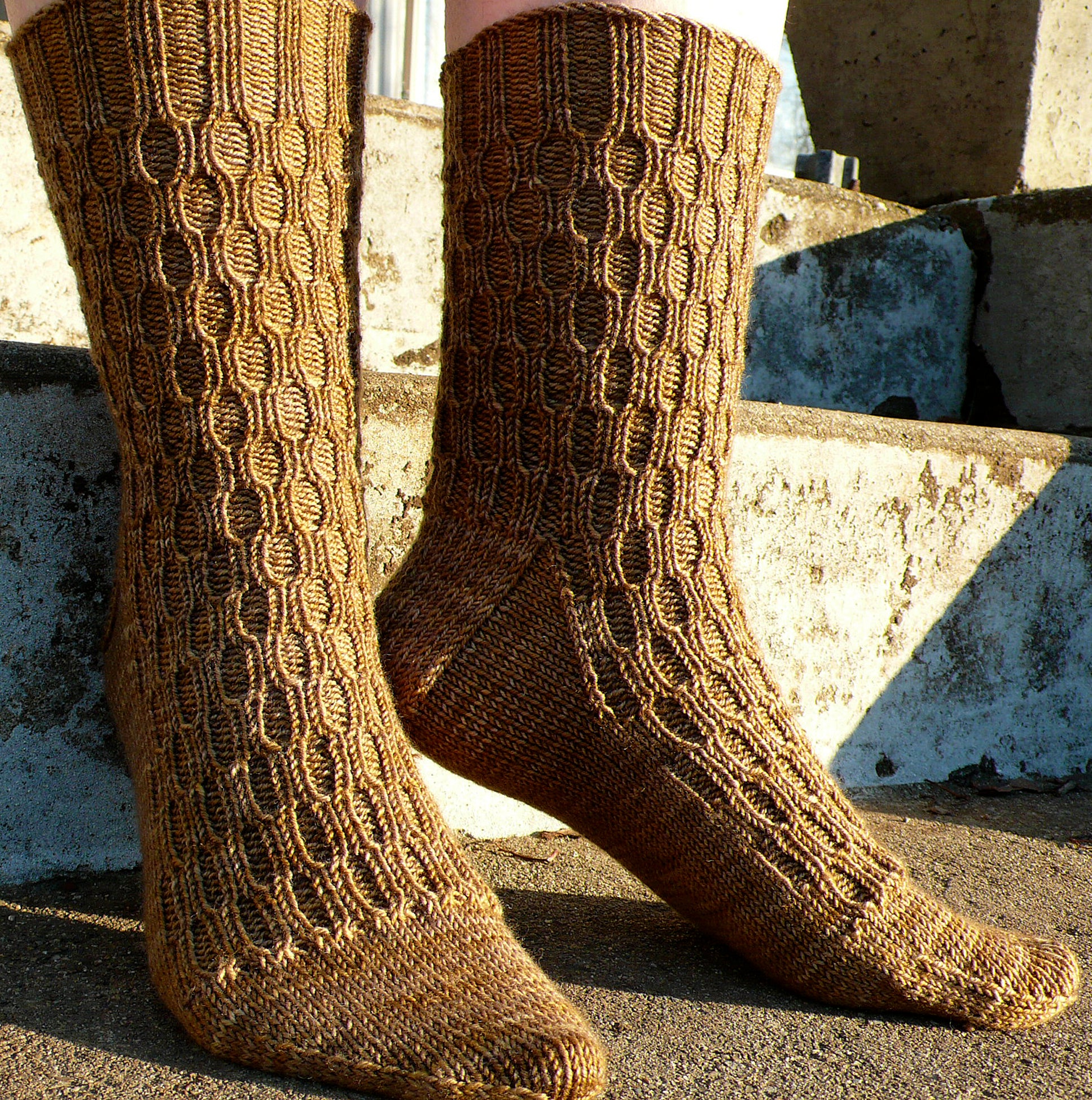Lacunae Sock <br/><small>knitting pattern</small>