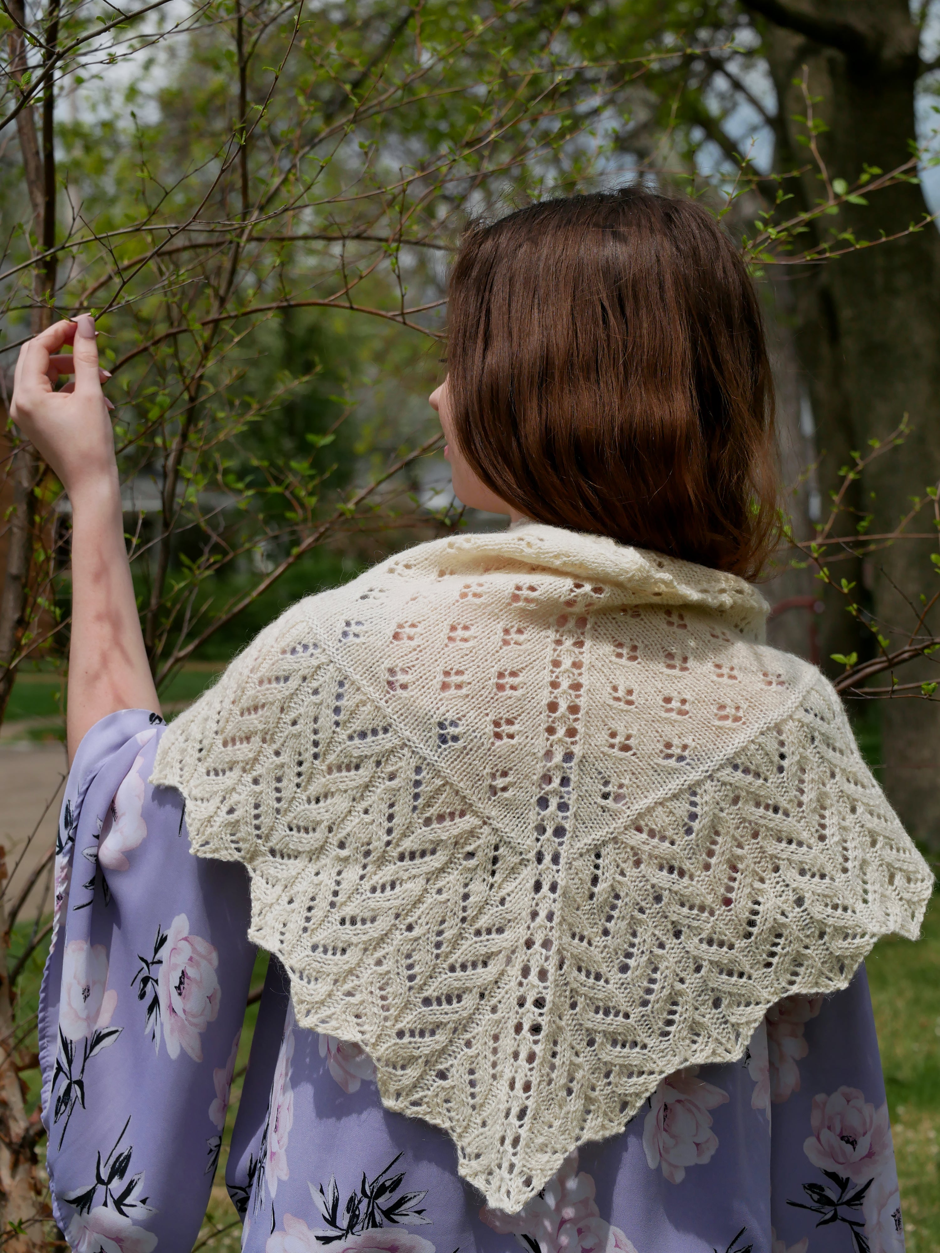 Little Iris Shawl <br/><small>knitting pattern</small>