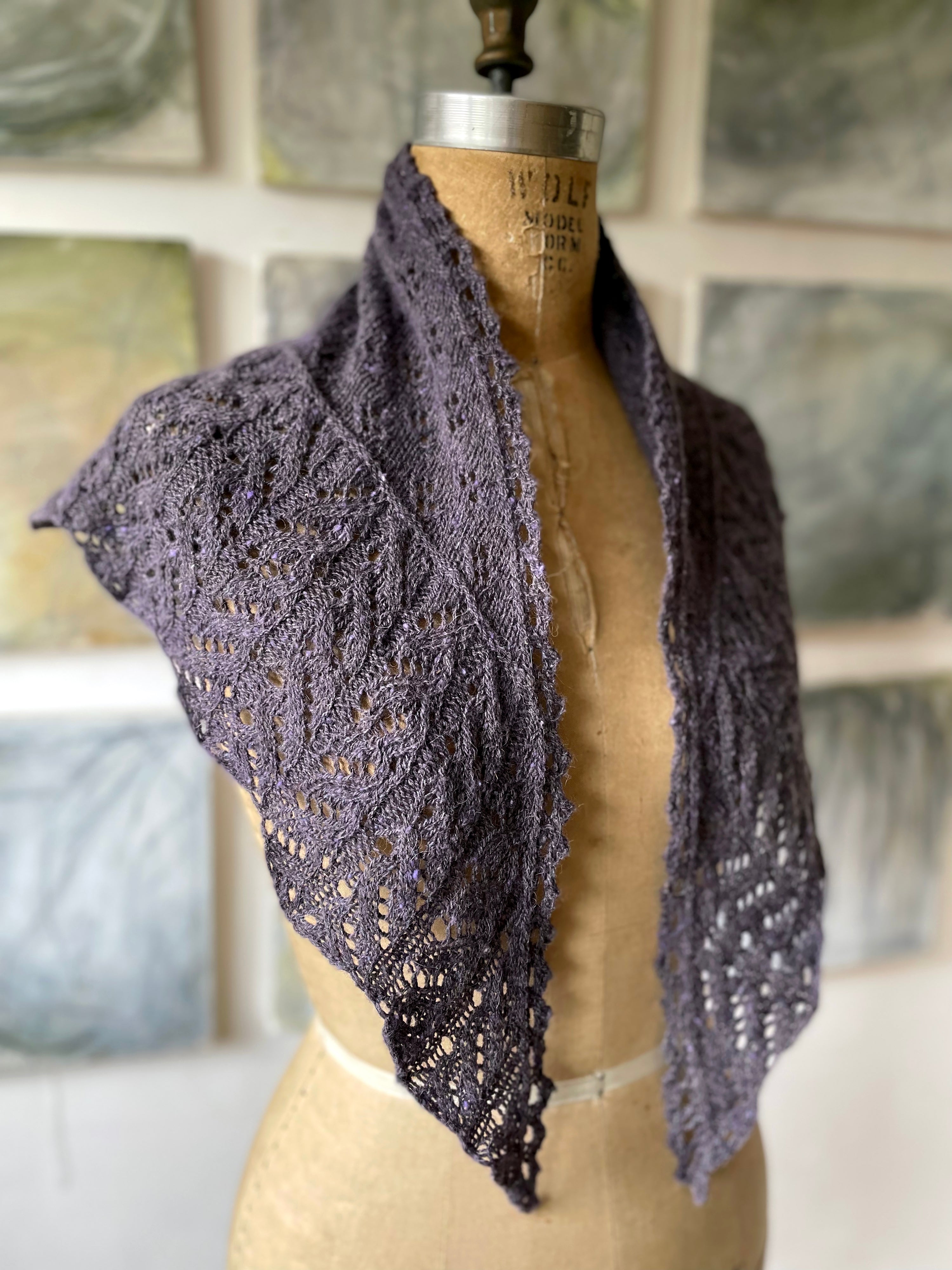 Little Iris Shawl <br/><small>knitting pattern</small>