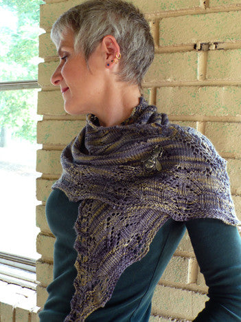Luciole Triangle Shawl <br/><small>knitting pattern</small>