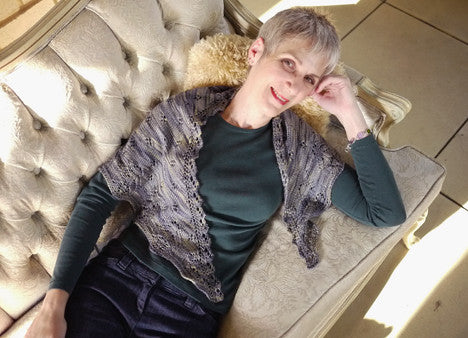Luciole Triangle Shawl <br/><small>knitting pattern</small>