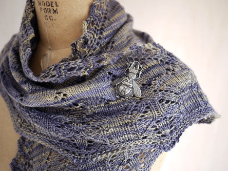 Luciole Triangle Shawl <br/><small>knitting pattern</small>