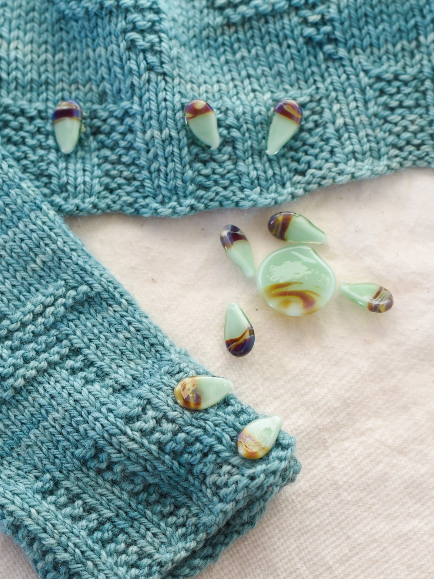 Turquoise <br/><small>14mm - 22mm Glass Button Set</small>
