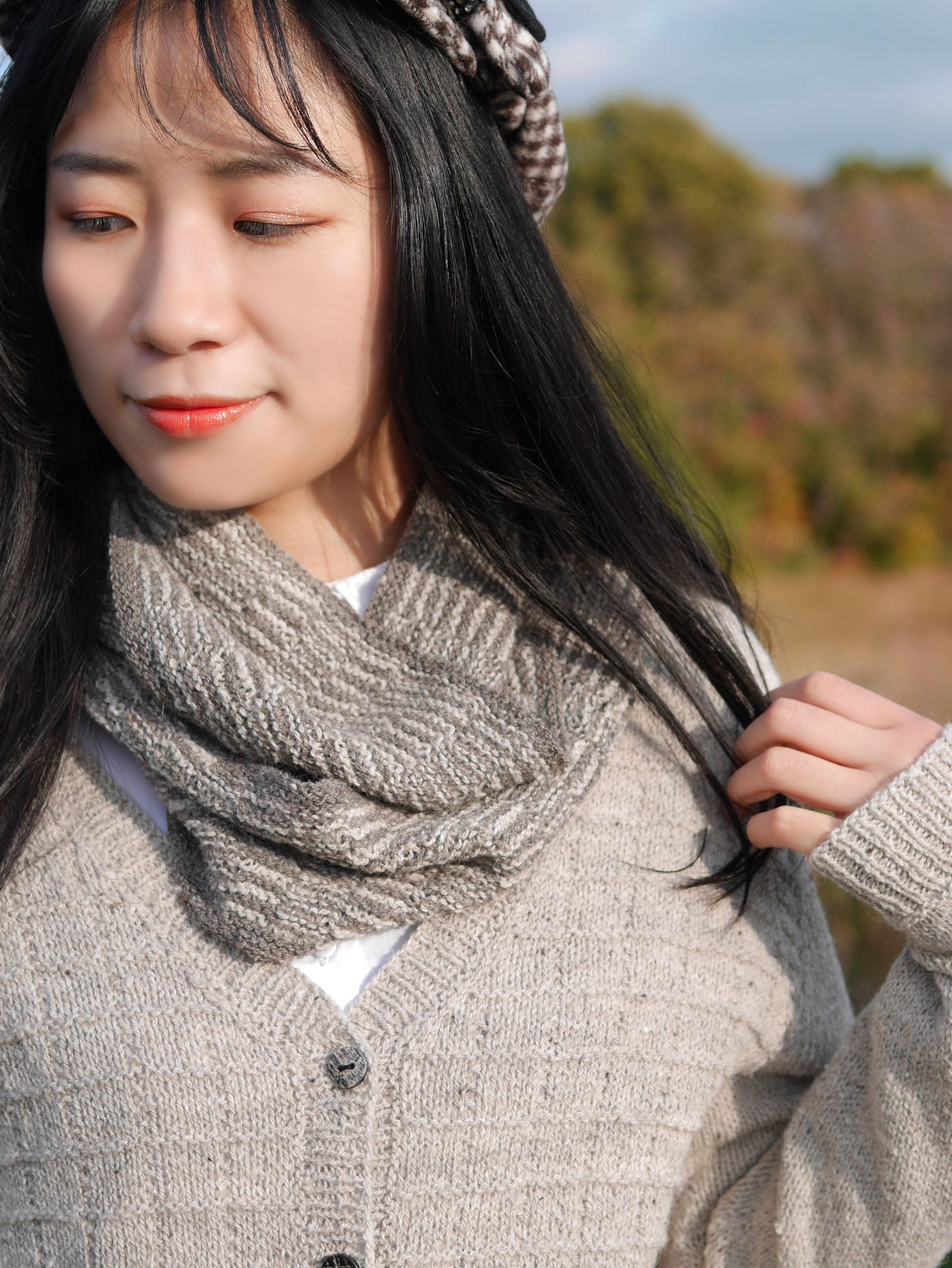 Sweet Tweed Cowl <br/><small>knitting pattern</small>