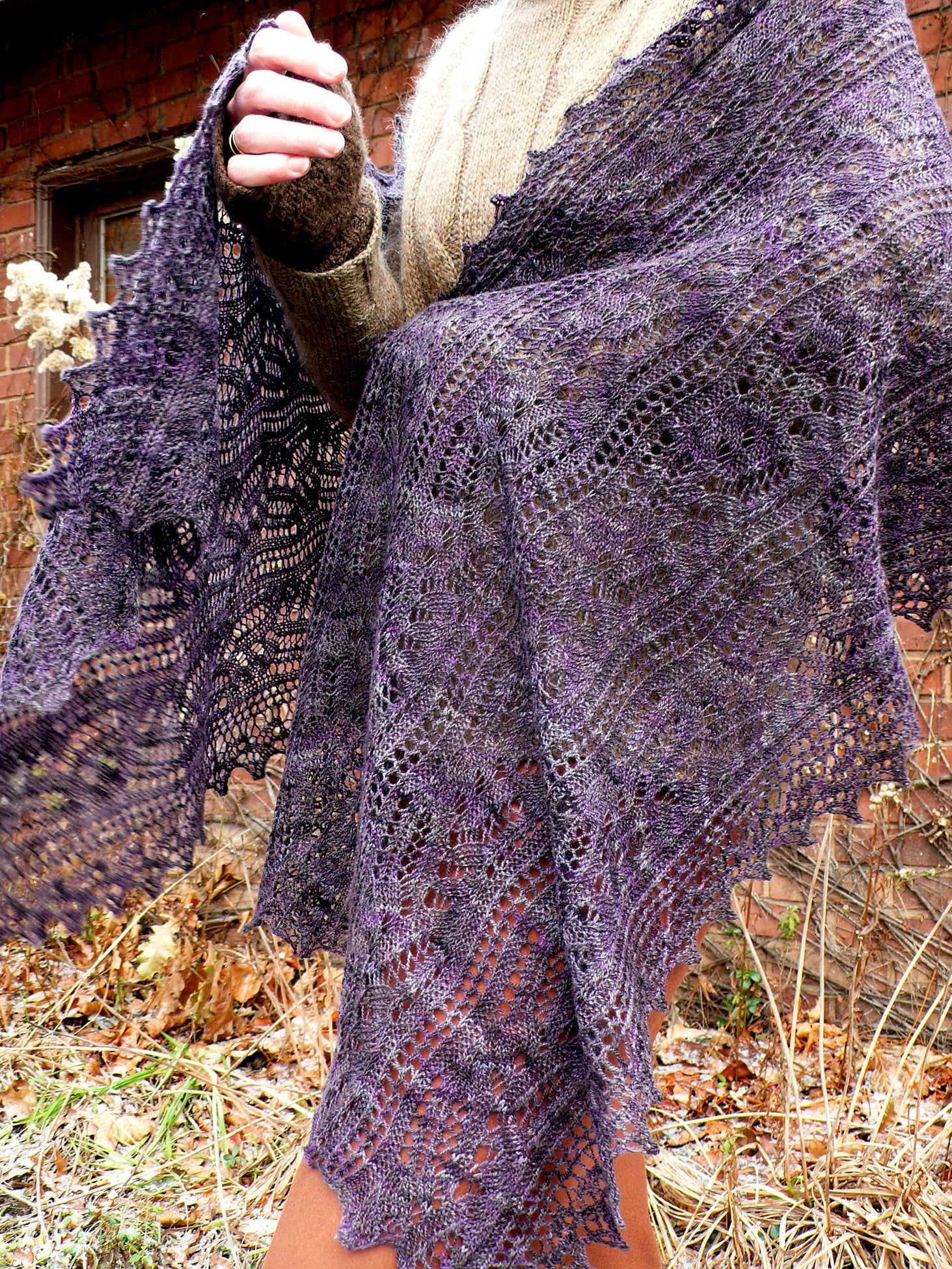 Palimpsest Stole <br/><small>knitting pattern</small>