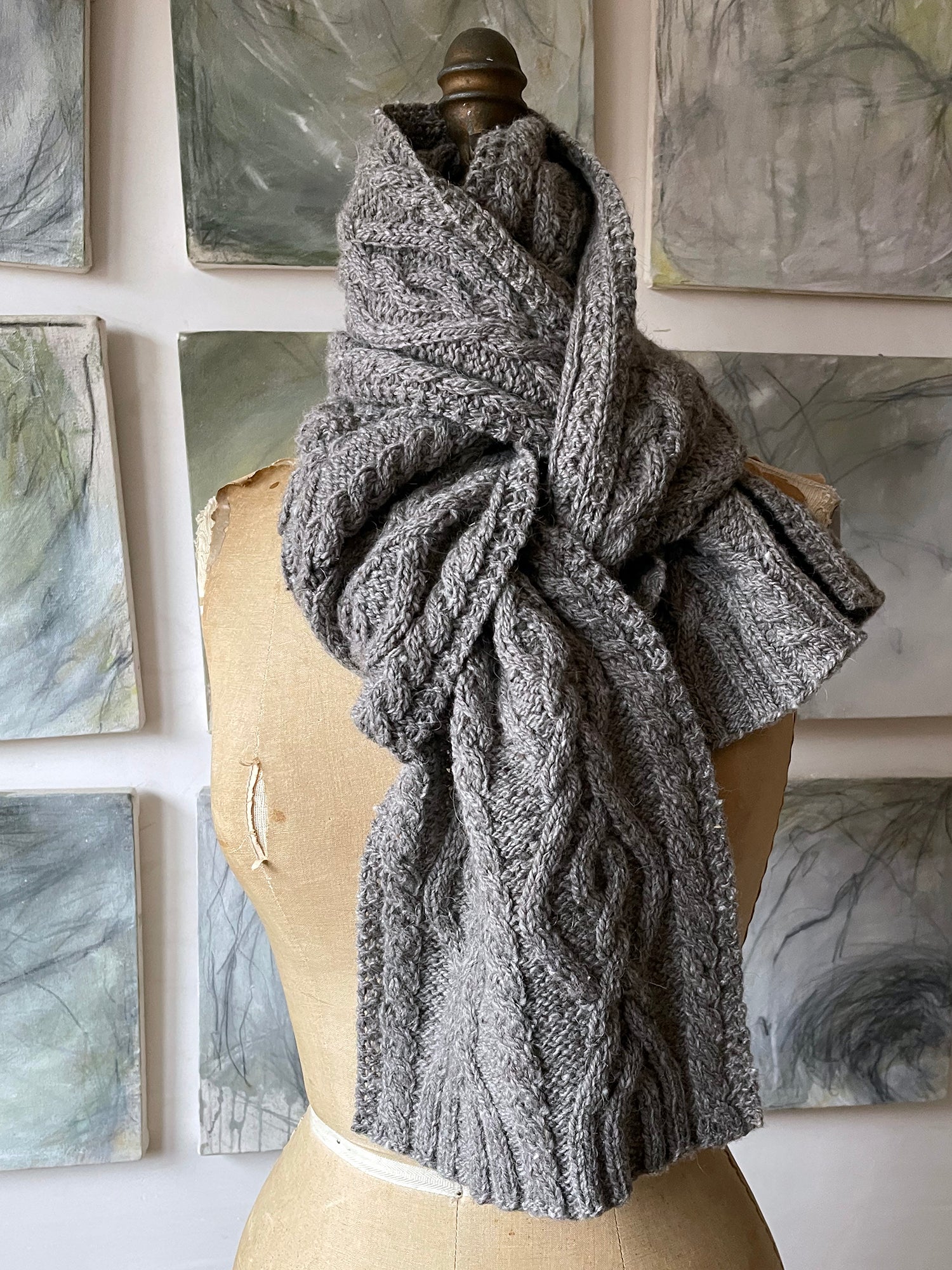 Percolator Scarf <br/><small>knitting pattern</small>