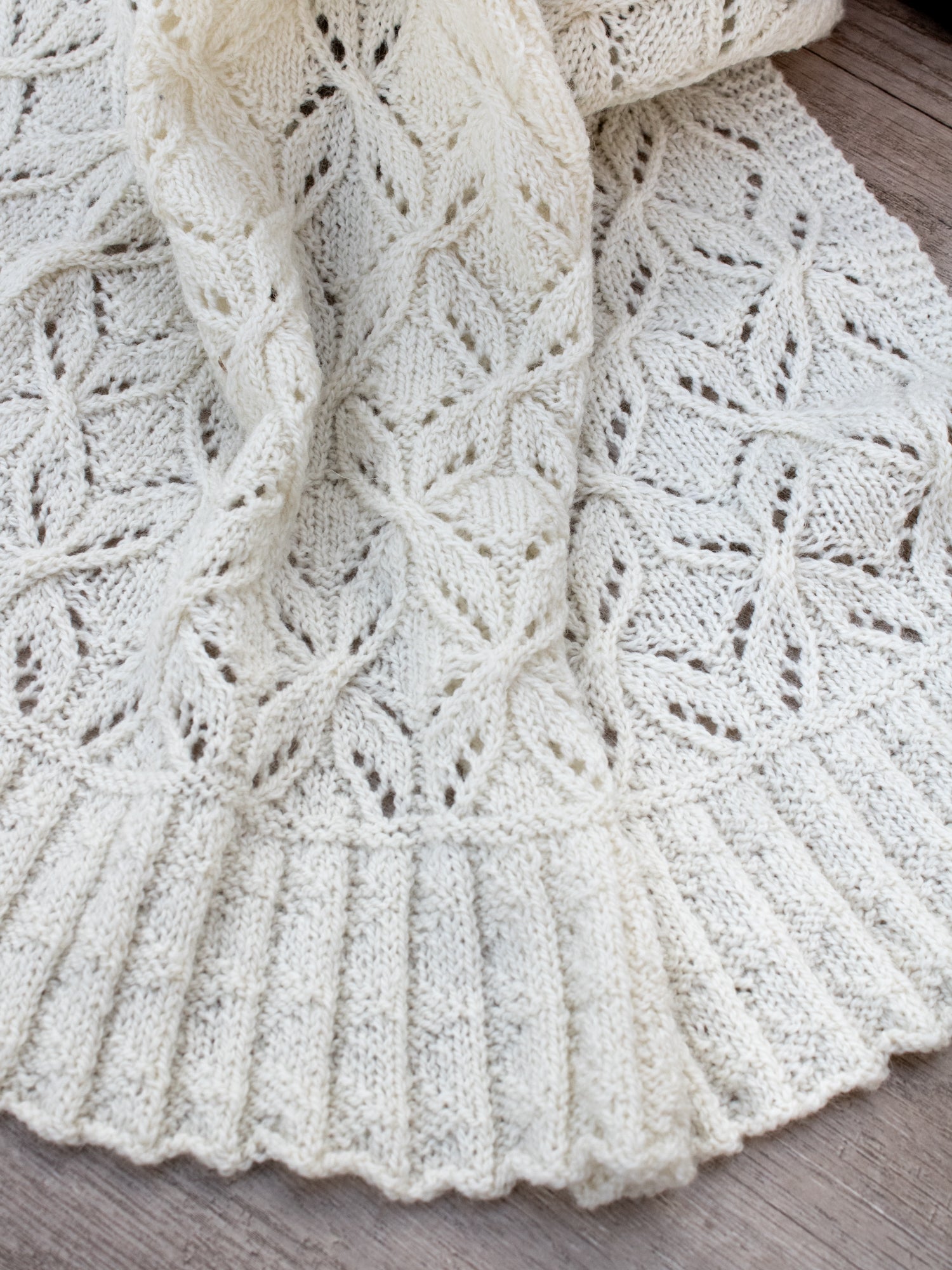 Spring Frost Scarf, Wrap, or Blanket <br/><small>knitting pattern</small>