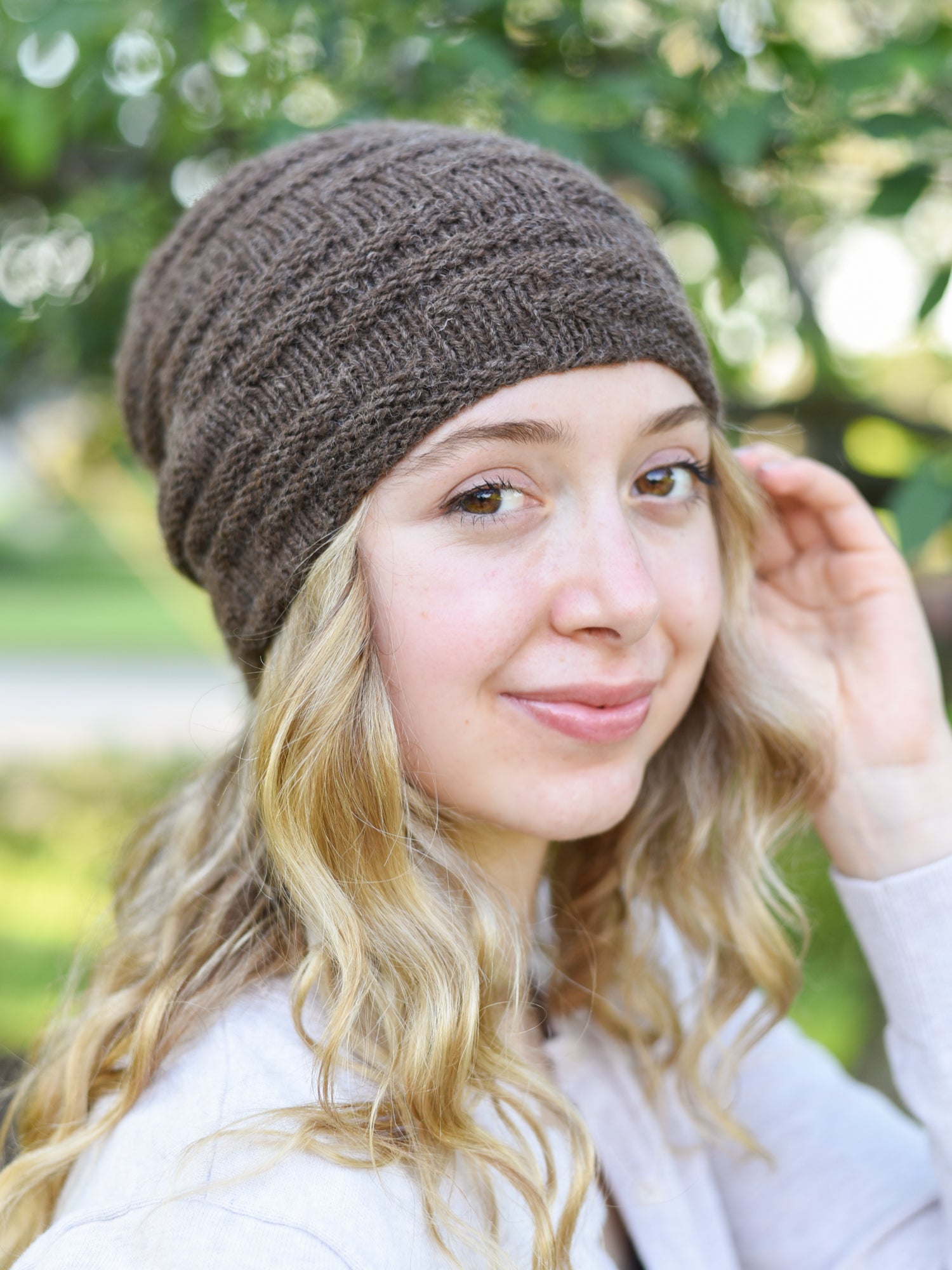 Squish Me Hat <br/><small>knitting pattern</small>
