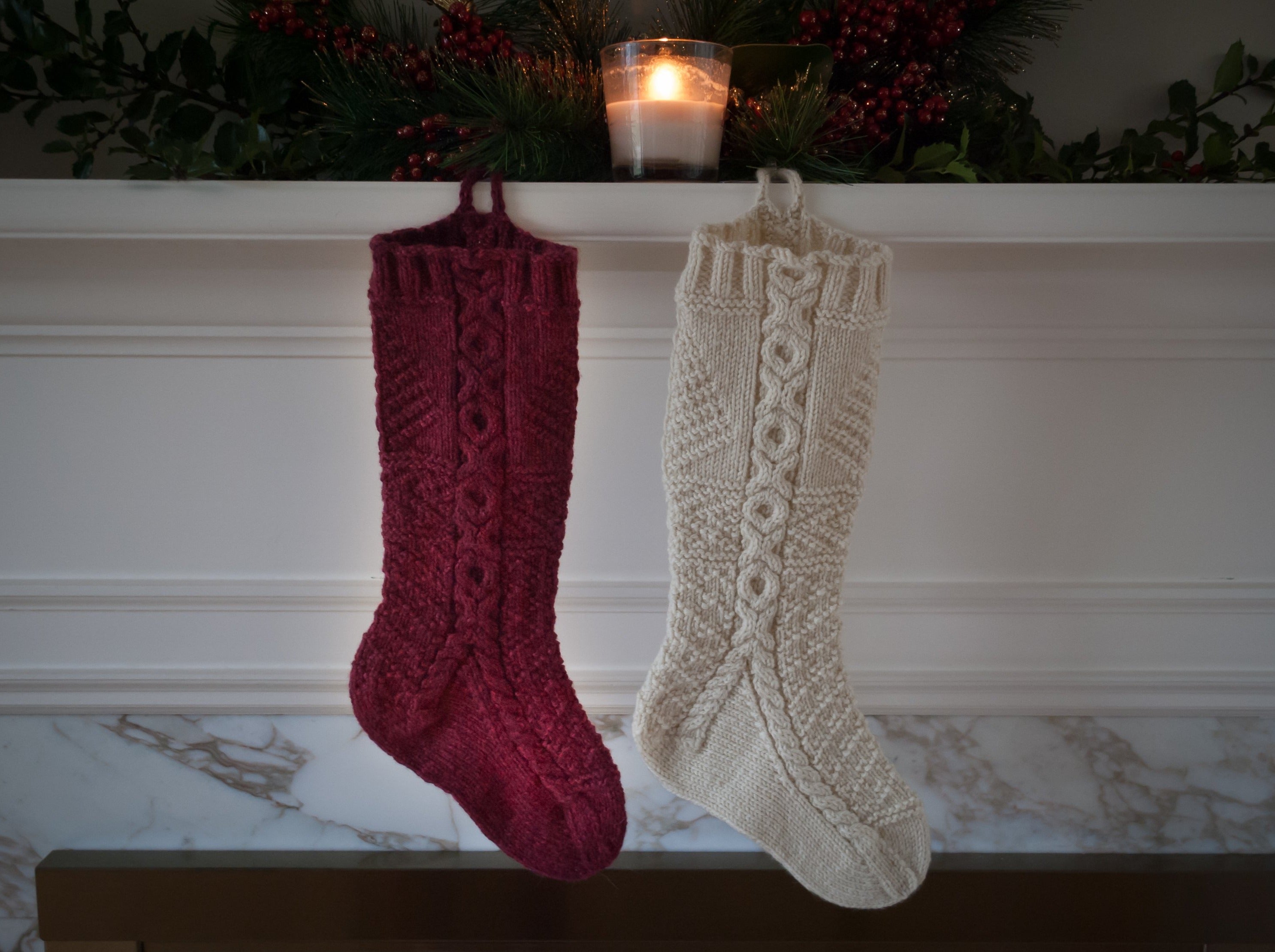 St Peter Port Stocking <br/><small>knitting pattern</small>