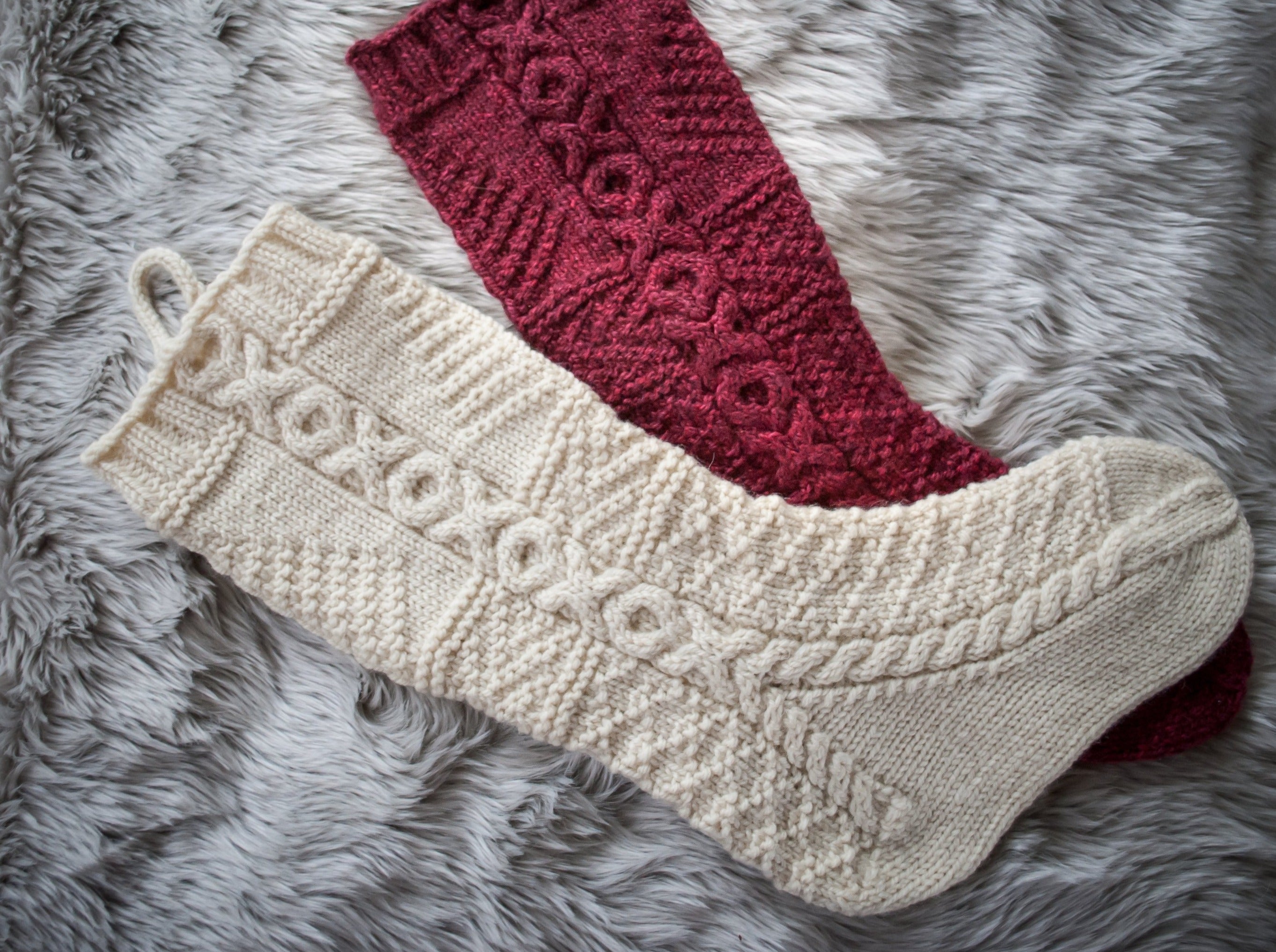 St Peter Port Stocking <br/><small>knitting pattern</small>