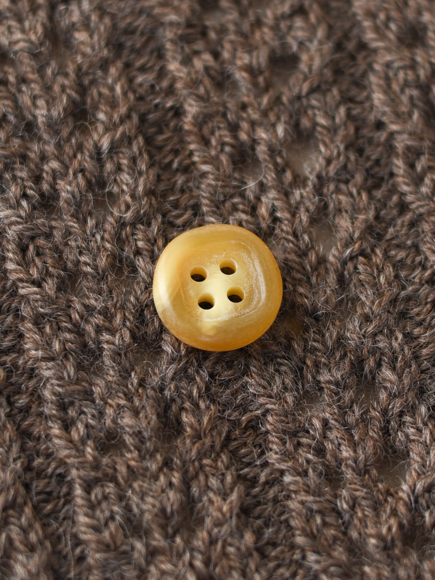 Yellow Bone Buttons <br/><small>knitting pattern</small>