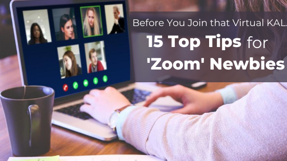15 Top Tips for Zoom Newbies