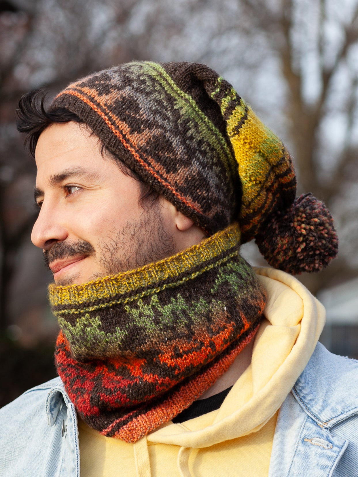 Lacinato Cap and Headband <br/><small>knitting pattern</small>