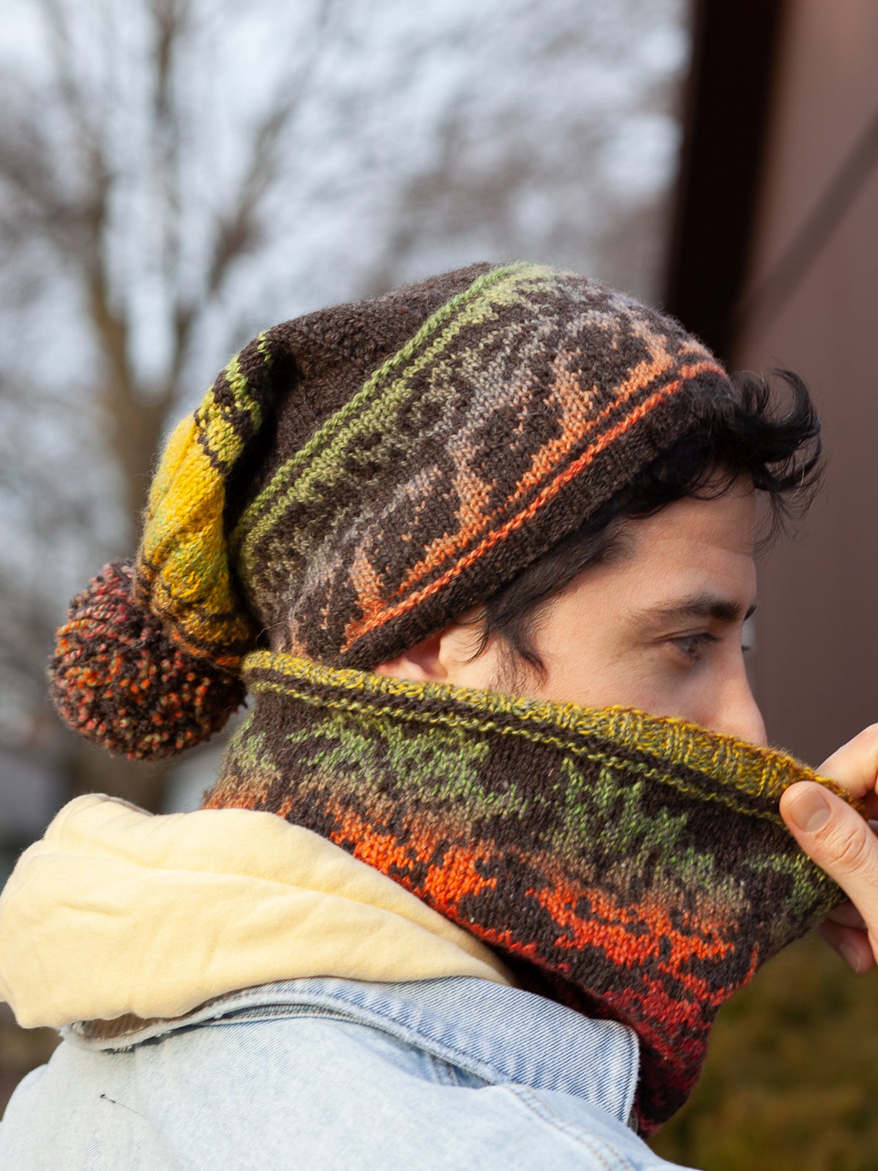 Lacinato Cap and Headband <br/><small>knitting pattern</small>