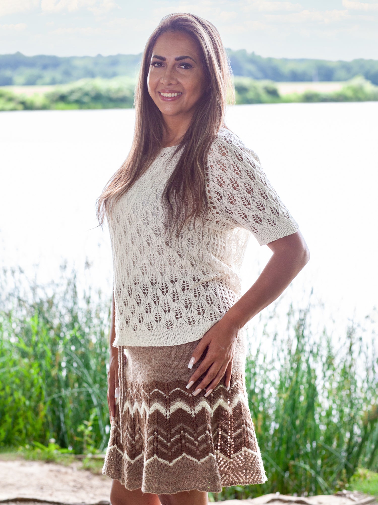Amalfi Coast skirt <br/><small>knitting pattern</small>