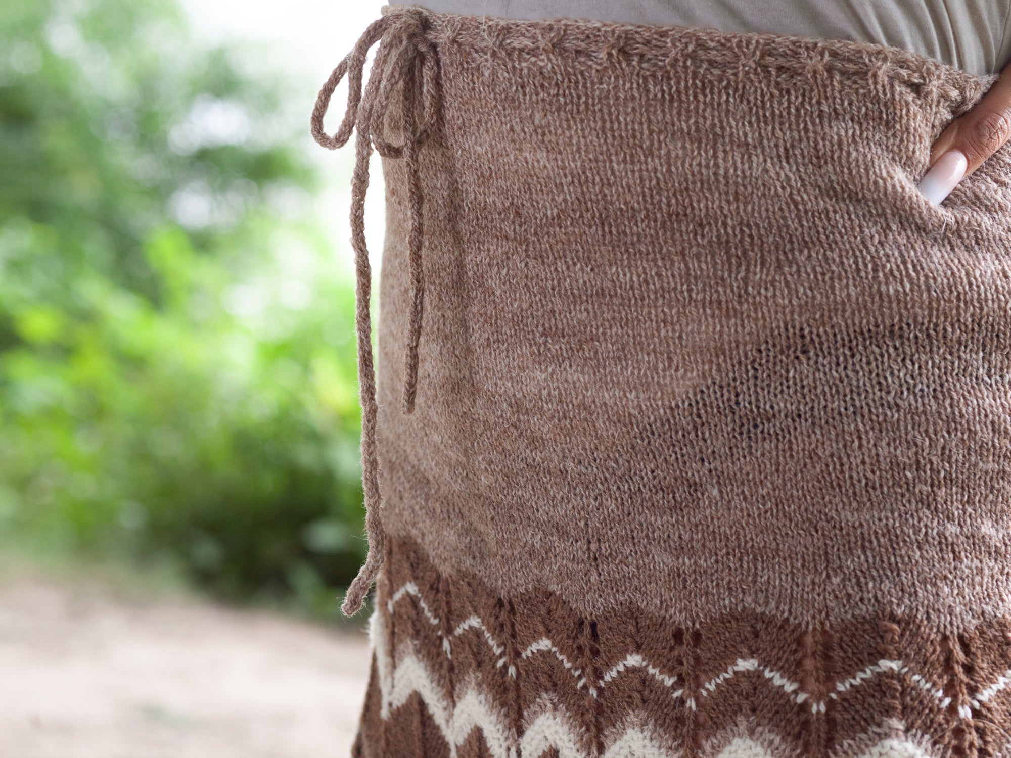 Amalfi Coast skirt <br/><small>knitting pattern</small>