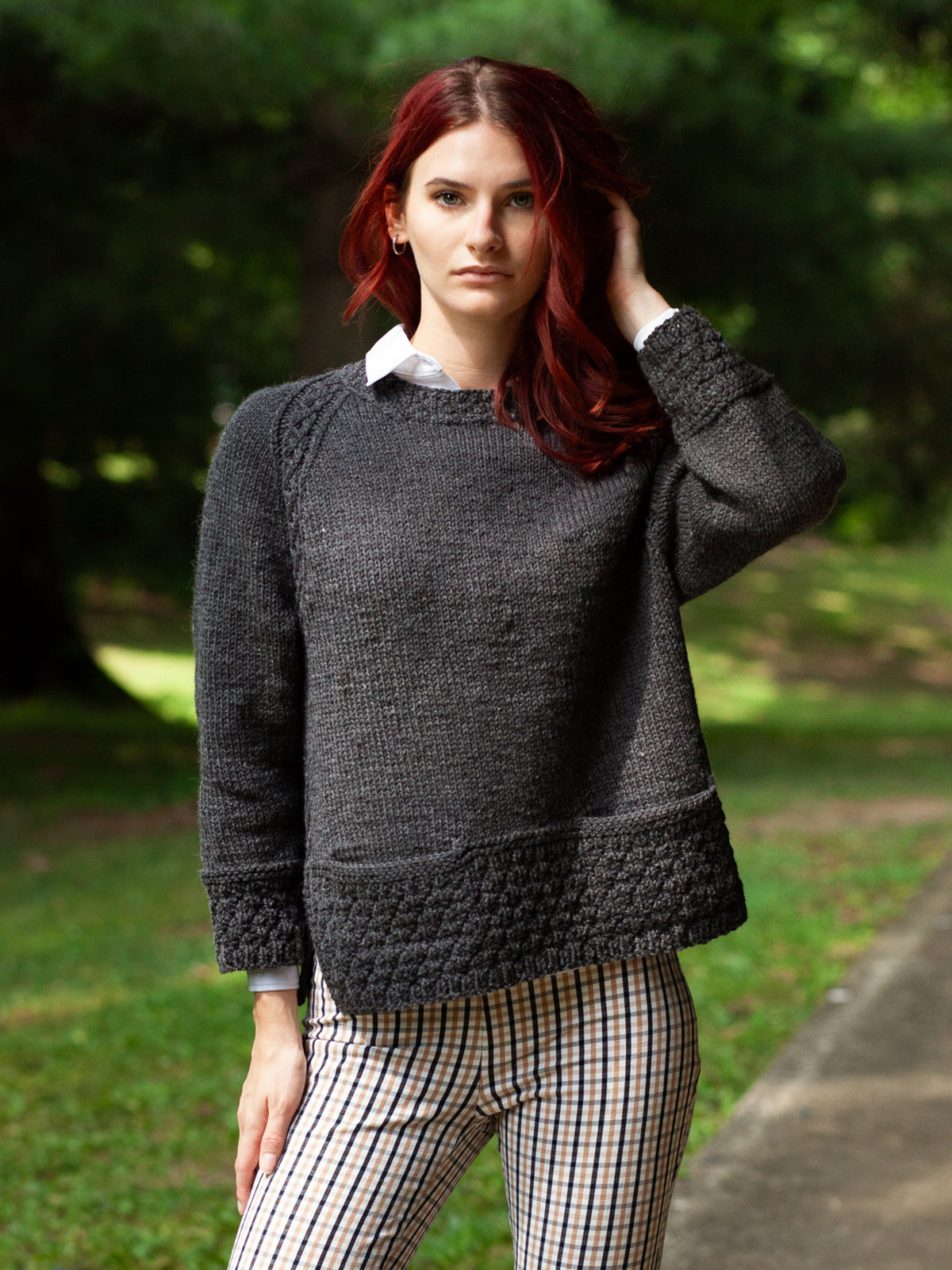 Box Top Smock knitting pattern