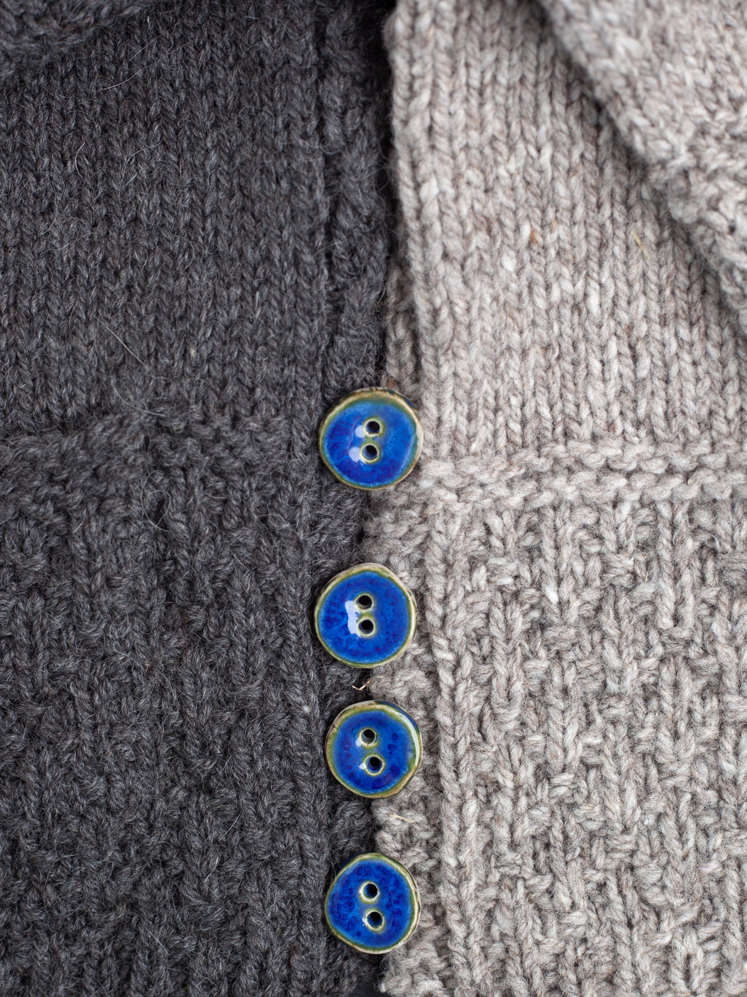 Linda's Buttons Ocean Blue