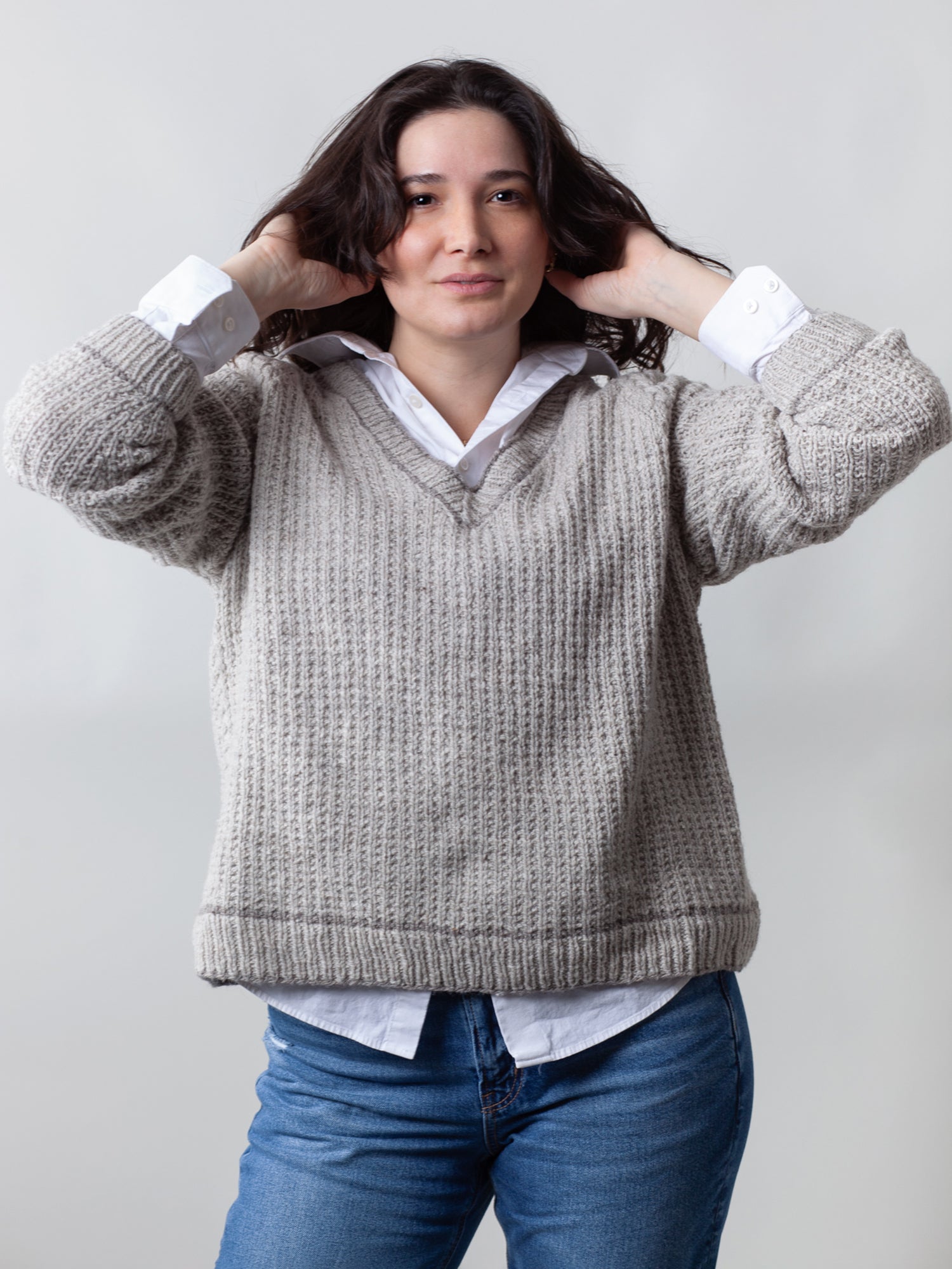 Multigrain pullover <br/><small>knitting pattern</small>