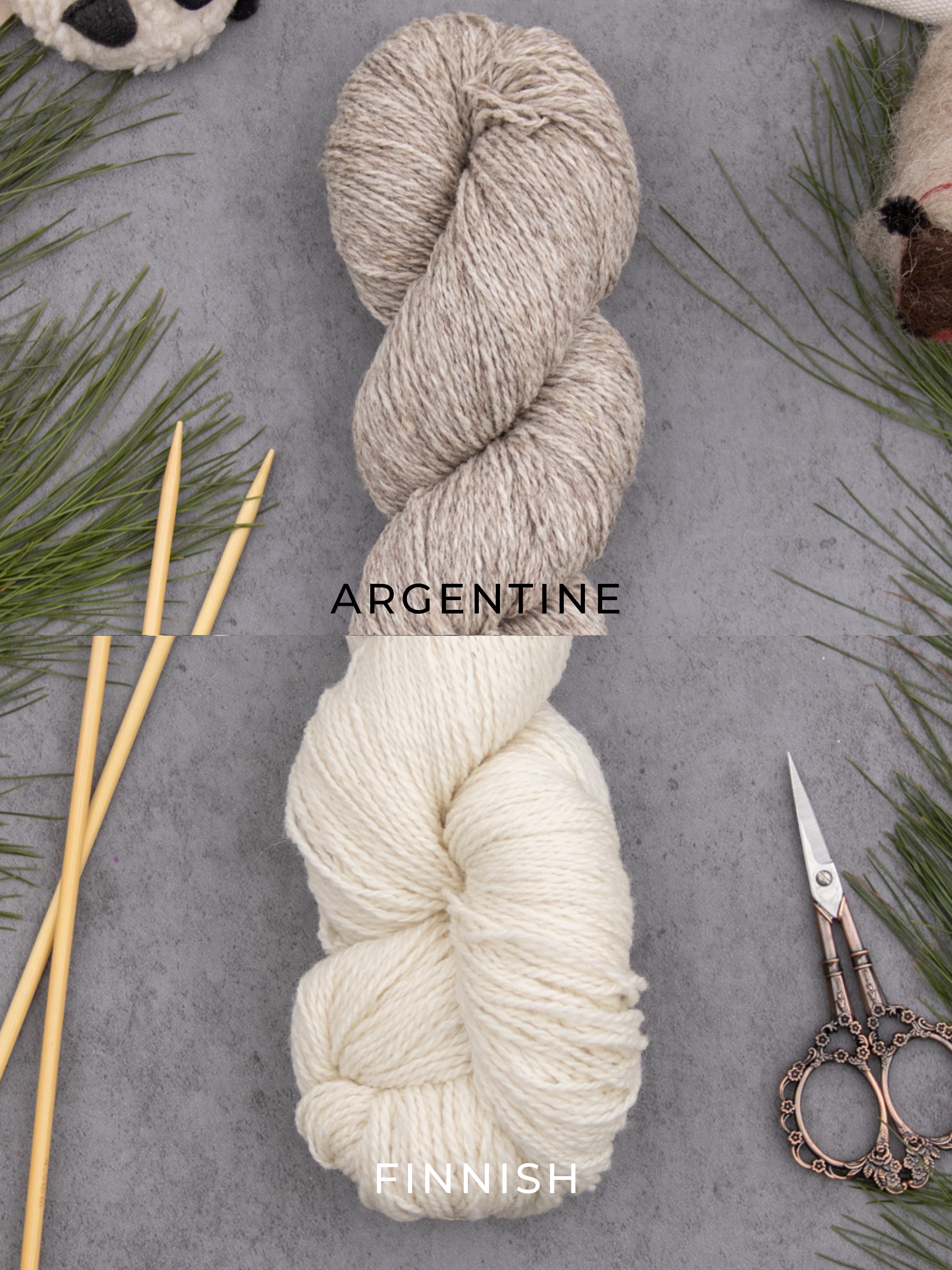 Home Office Sock Kit <br><small>yarn & knitting pattern kit</small>