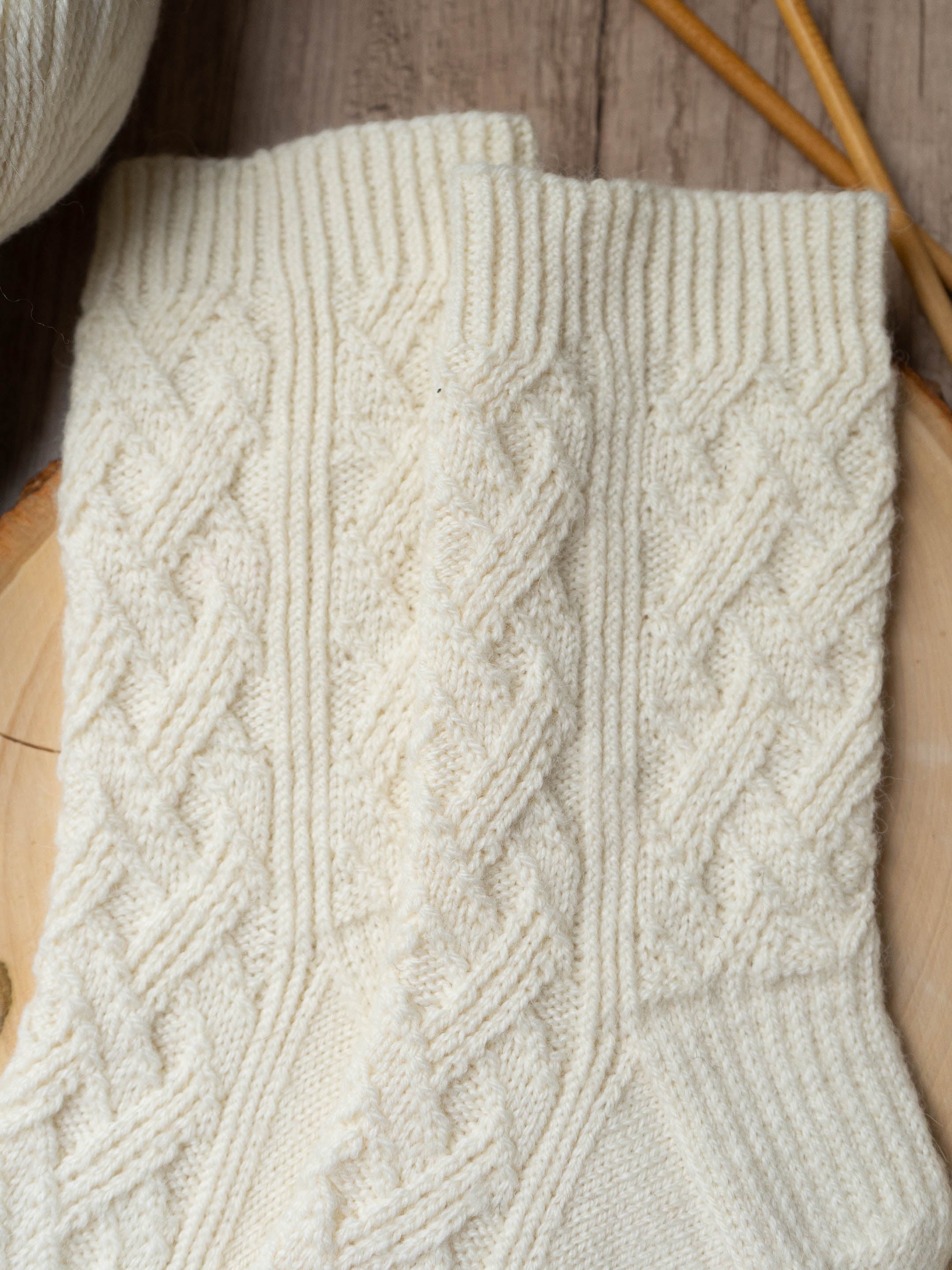 Argyle-ish Sock Knitting & Yarn Kit