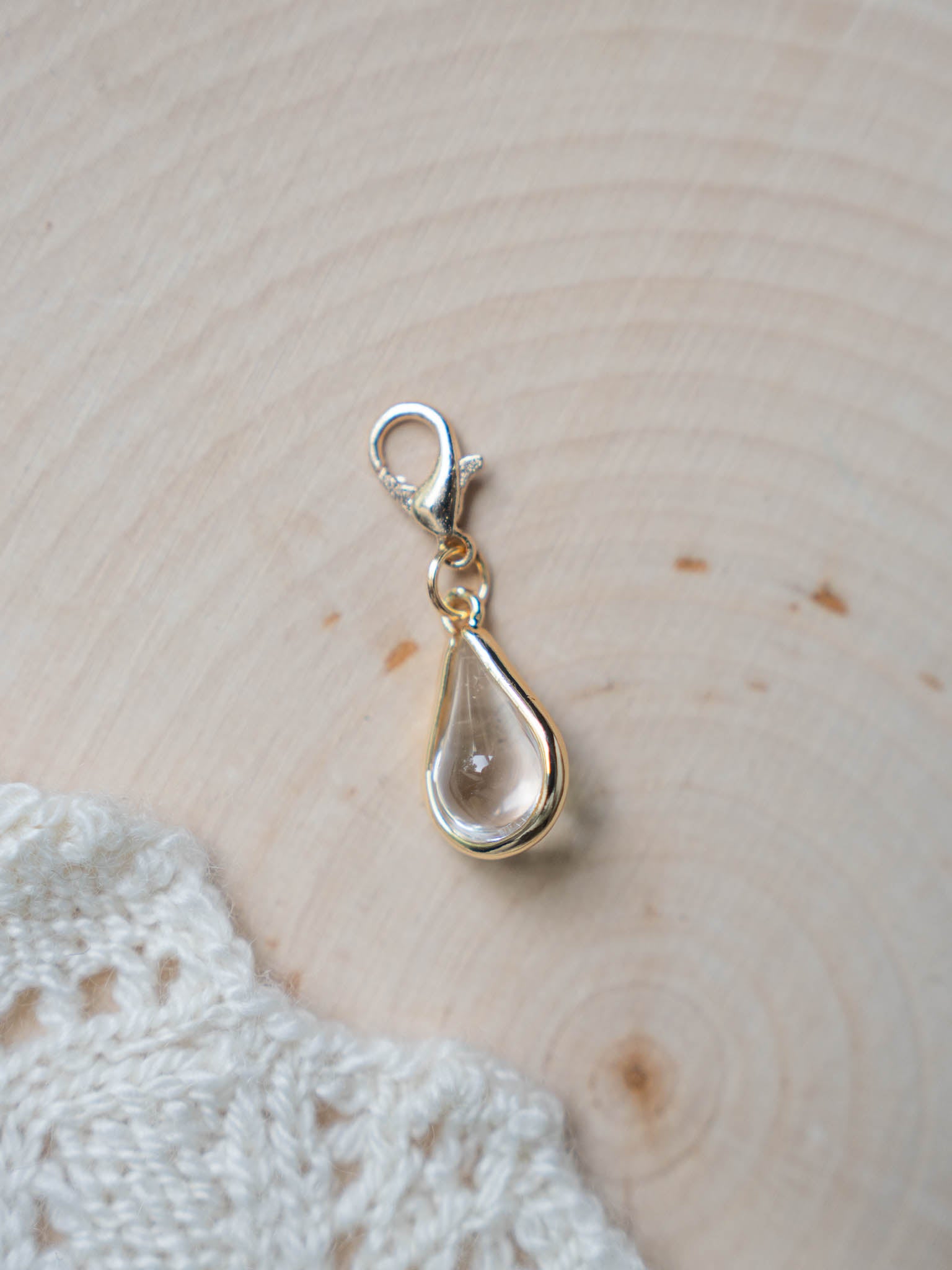 Birthstone Waterdrop Glass Stitch Markers