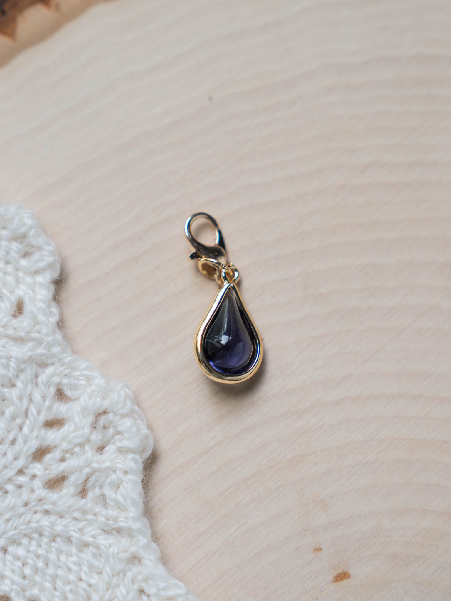 Birthstone Waterdrop Glass Stitch Markers