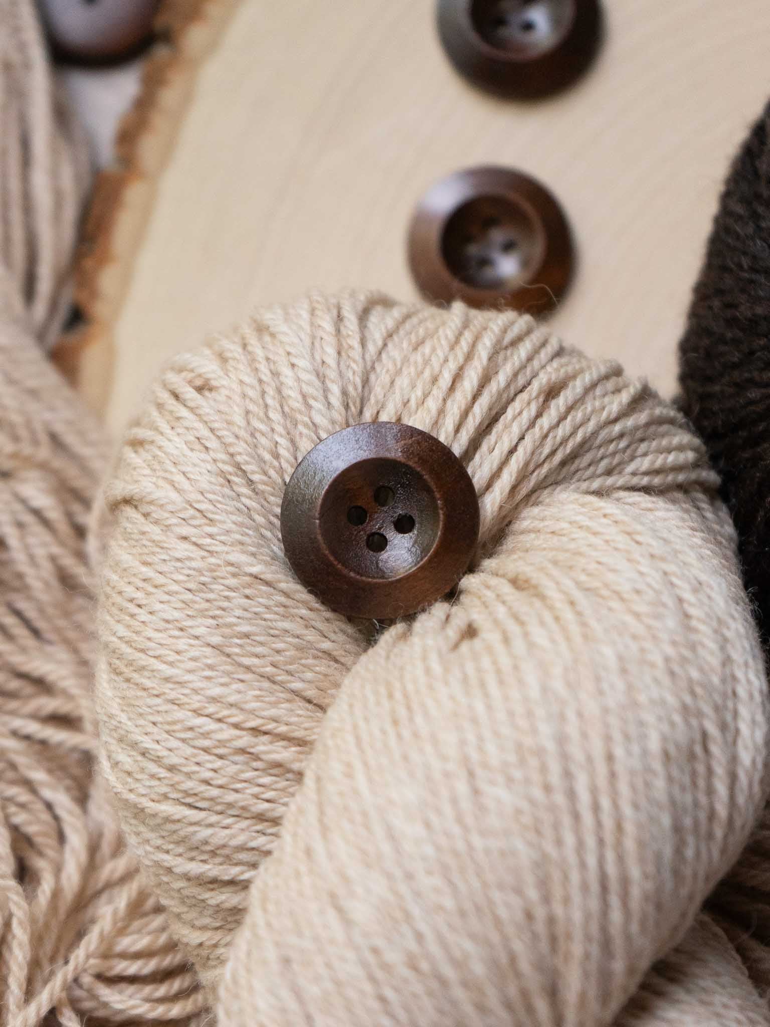 Black Locust <br/><small>Wooden Button</small>