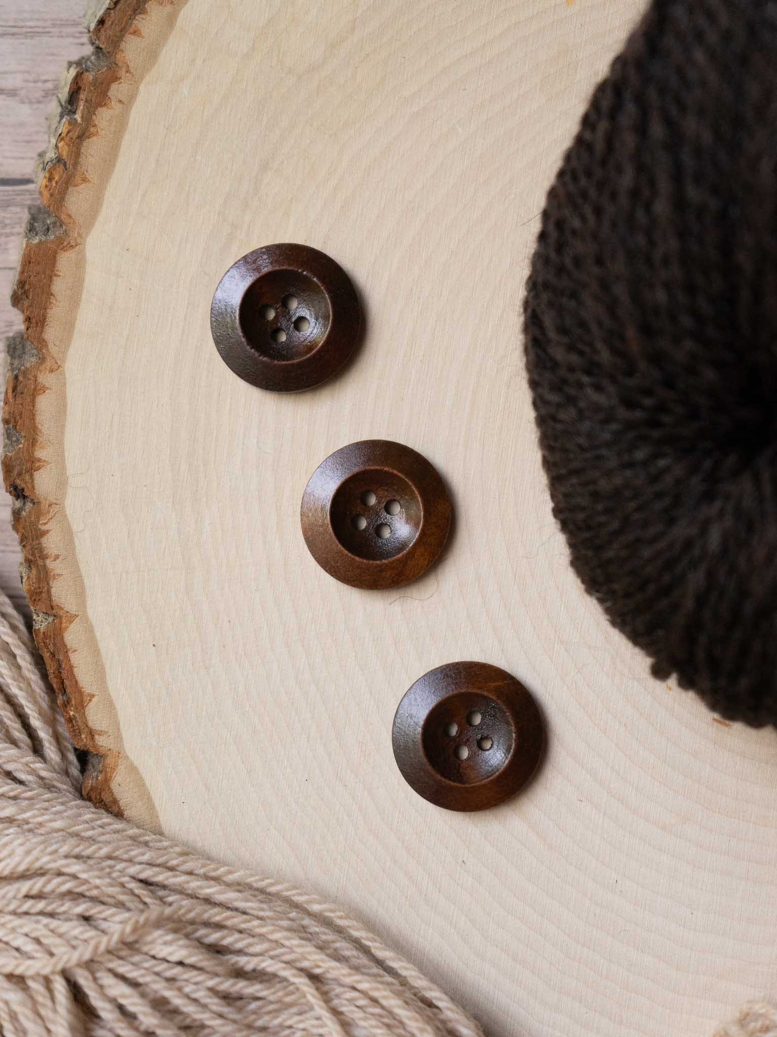 Black Locust <br/><small>Wooden Button</small>
