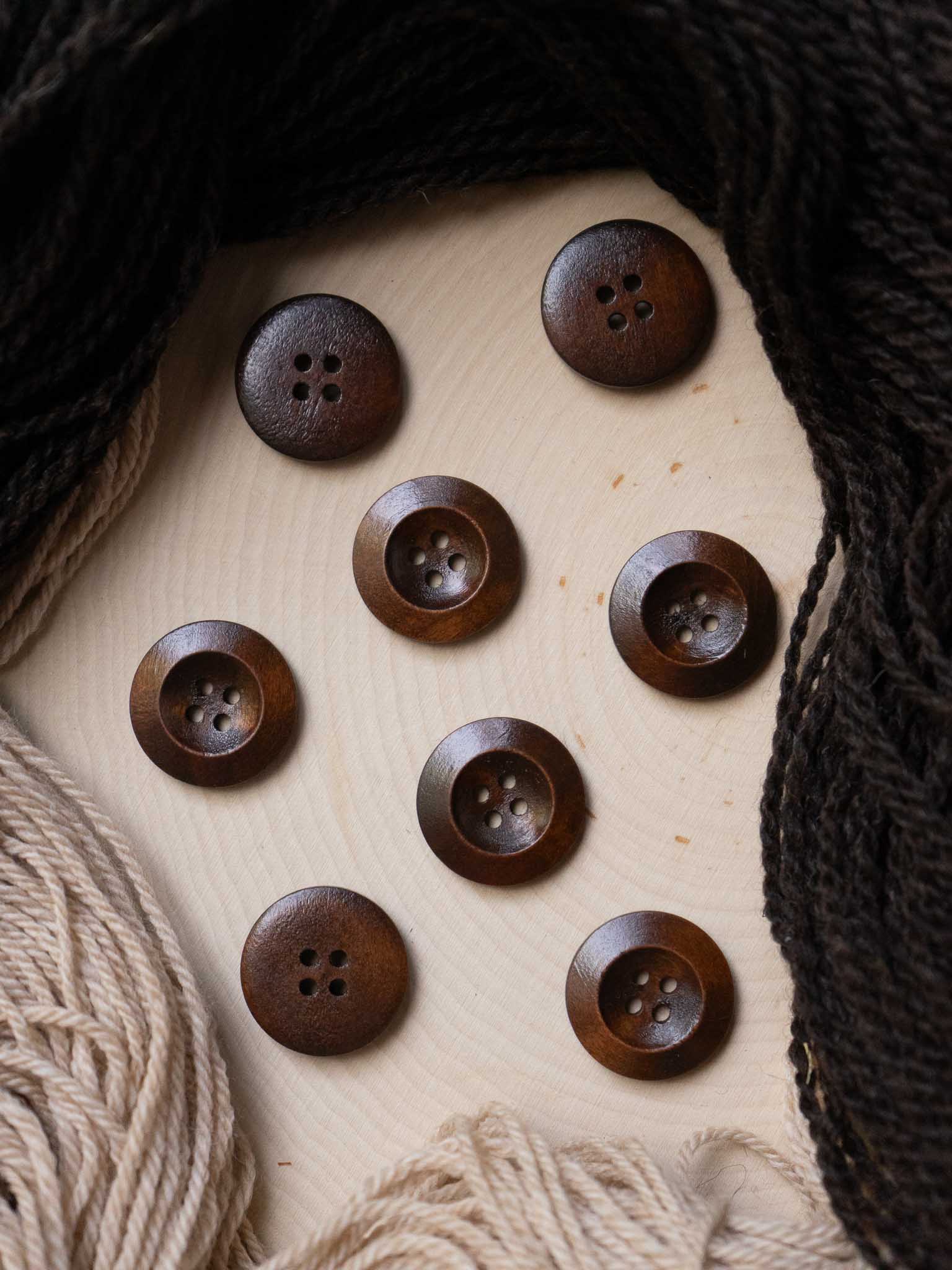 Black Locust <br/><small>Wooden Button</small>