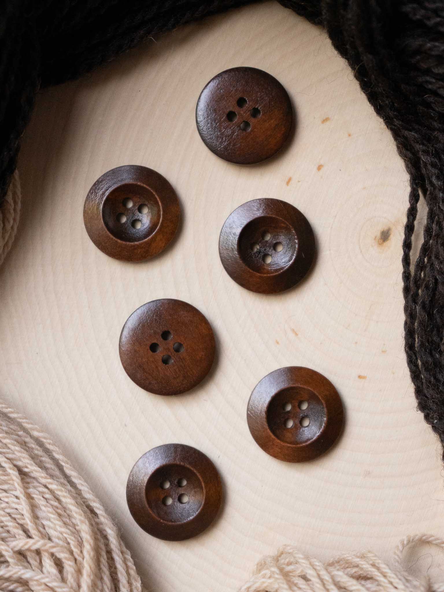 Black Locust <br/><small>Wooden Button</small>