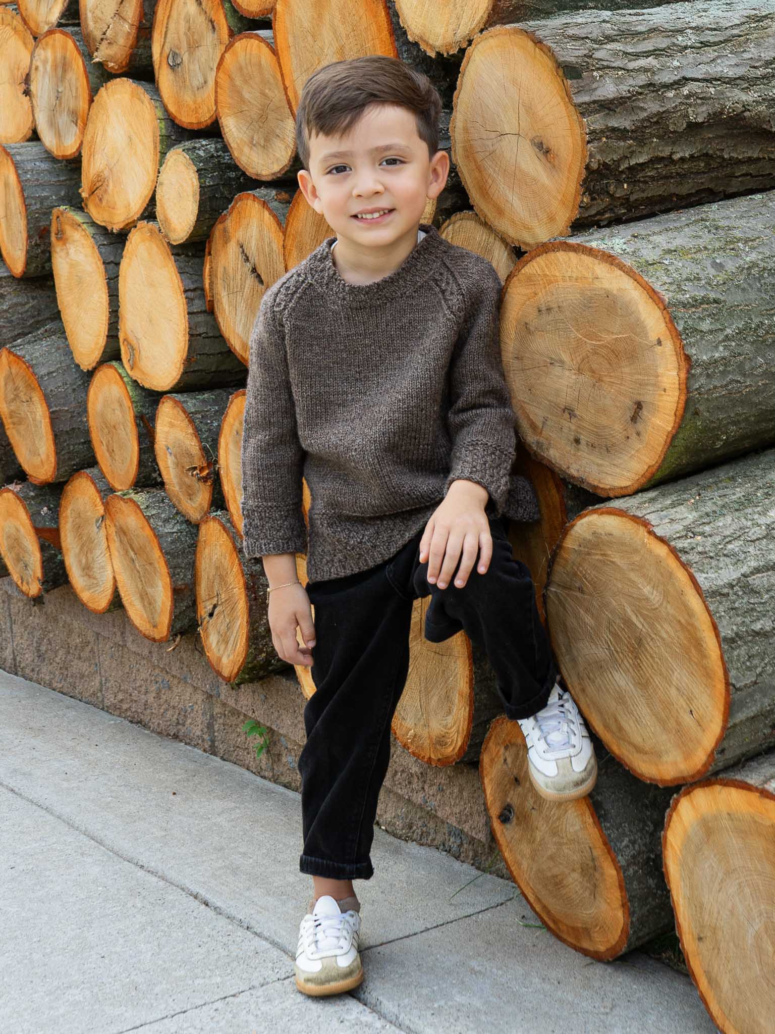 Box Top Shorty <br/><small>child/teen knitting pattern</small>