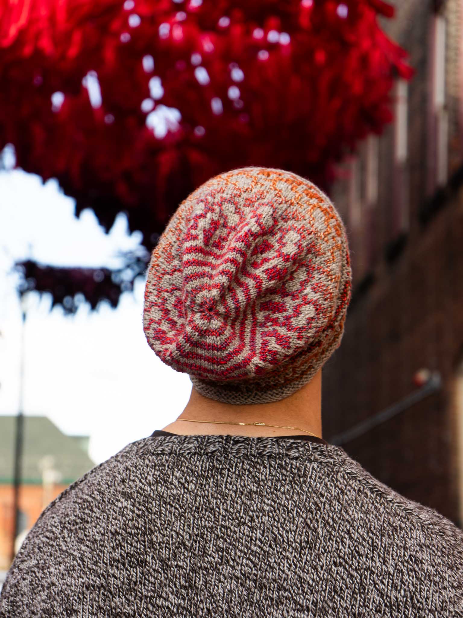 Brocadia Cap<br/><small>hat knitting pattern</small>