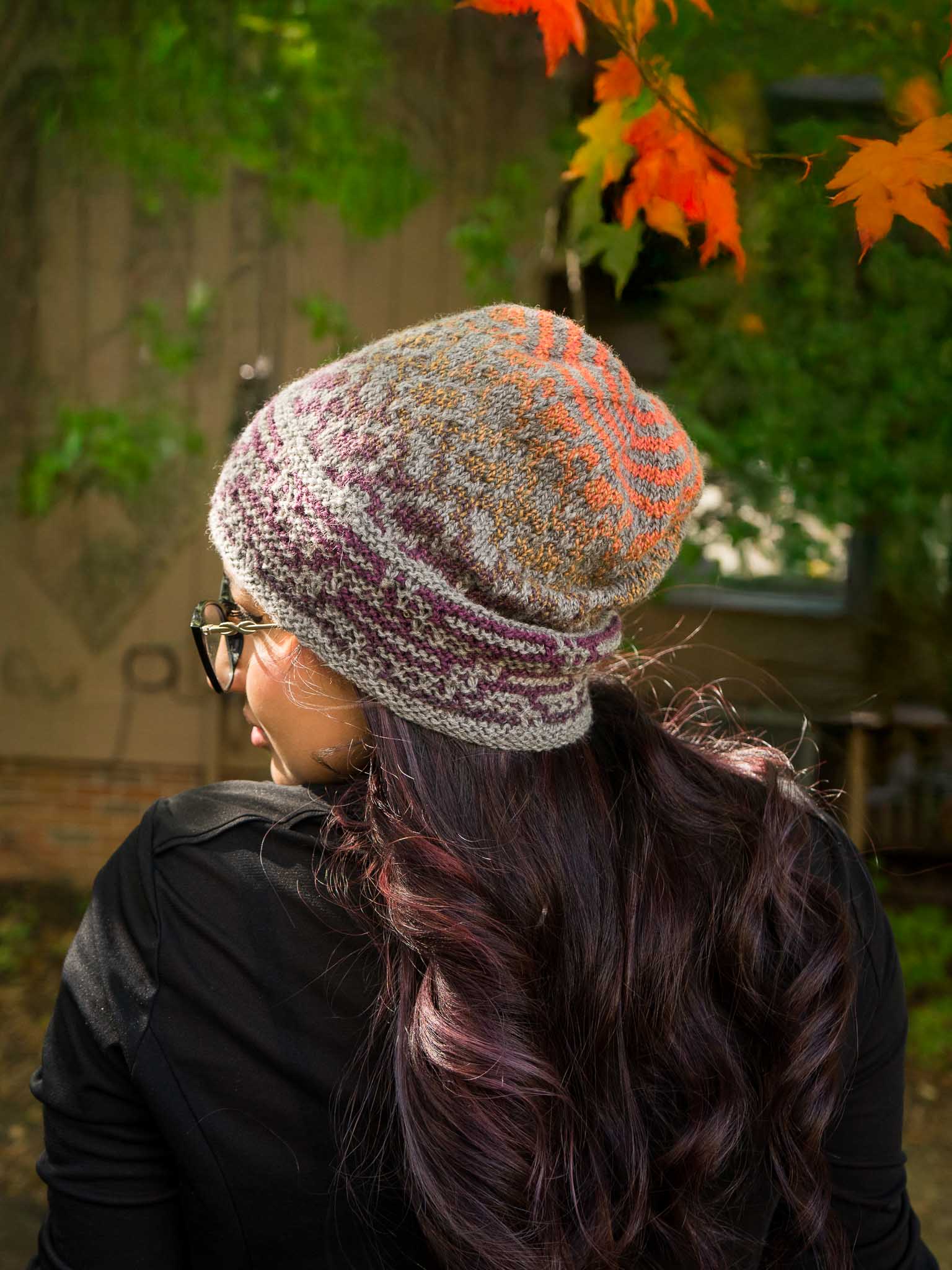 Brocadia Cap<br/><small>hat knitting pattern</small>