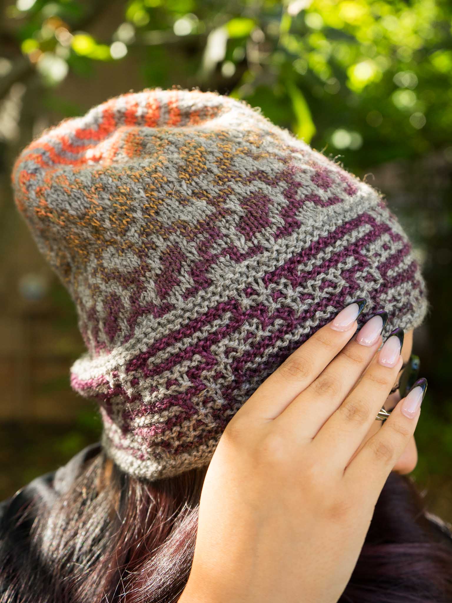 Brocadia Cap<br/><small>hat knitting pattern</small>