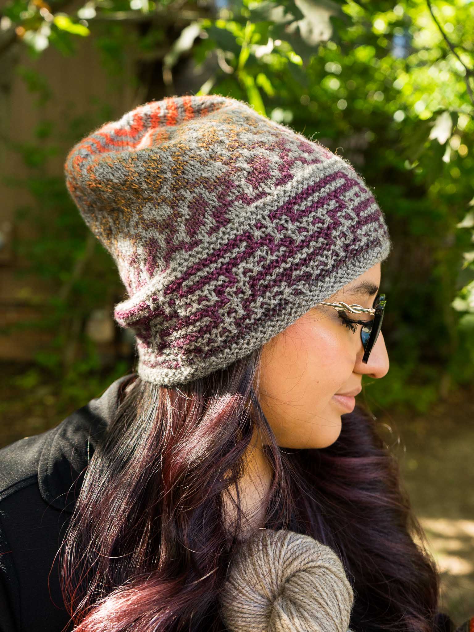 Brocadia Cap<br/><small>hat knitting pattern</small>