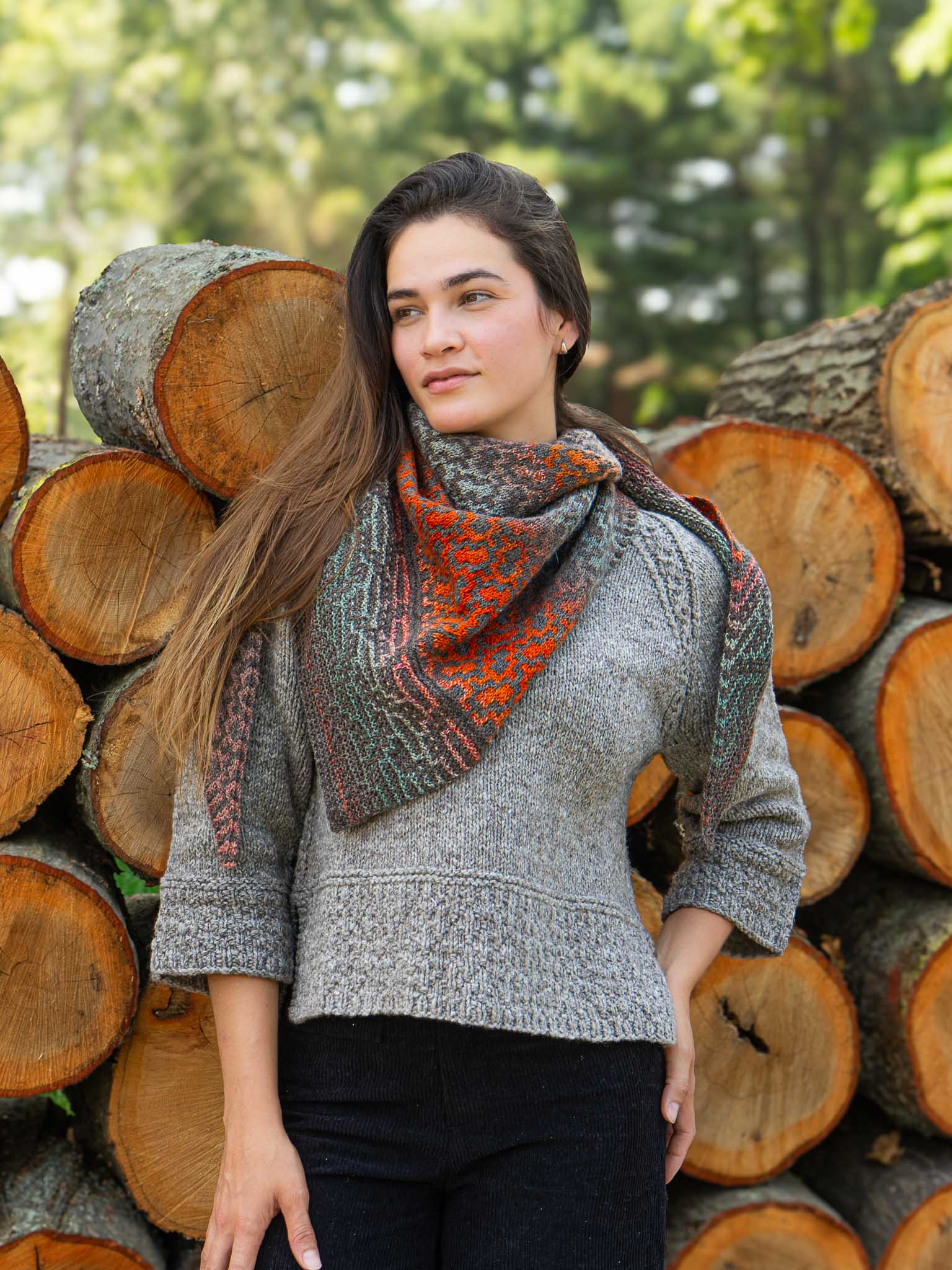 Brocadia<br/><small>shawl knitting pattern</small>